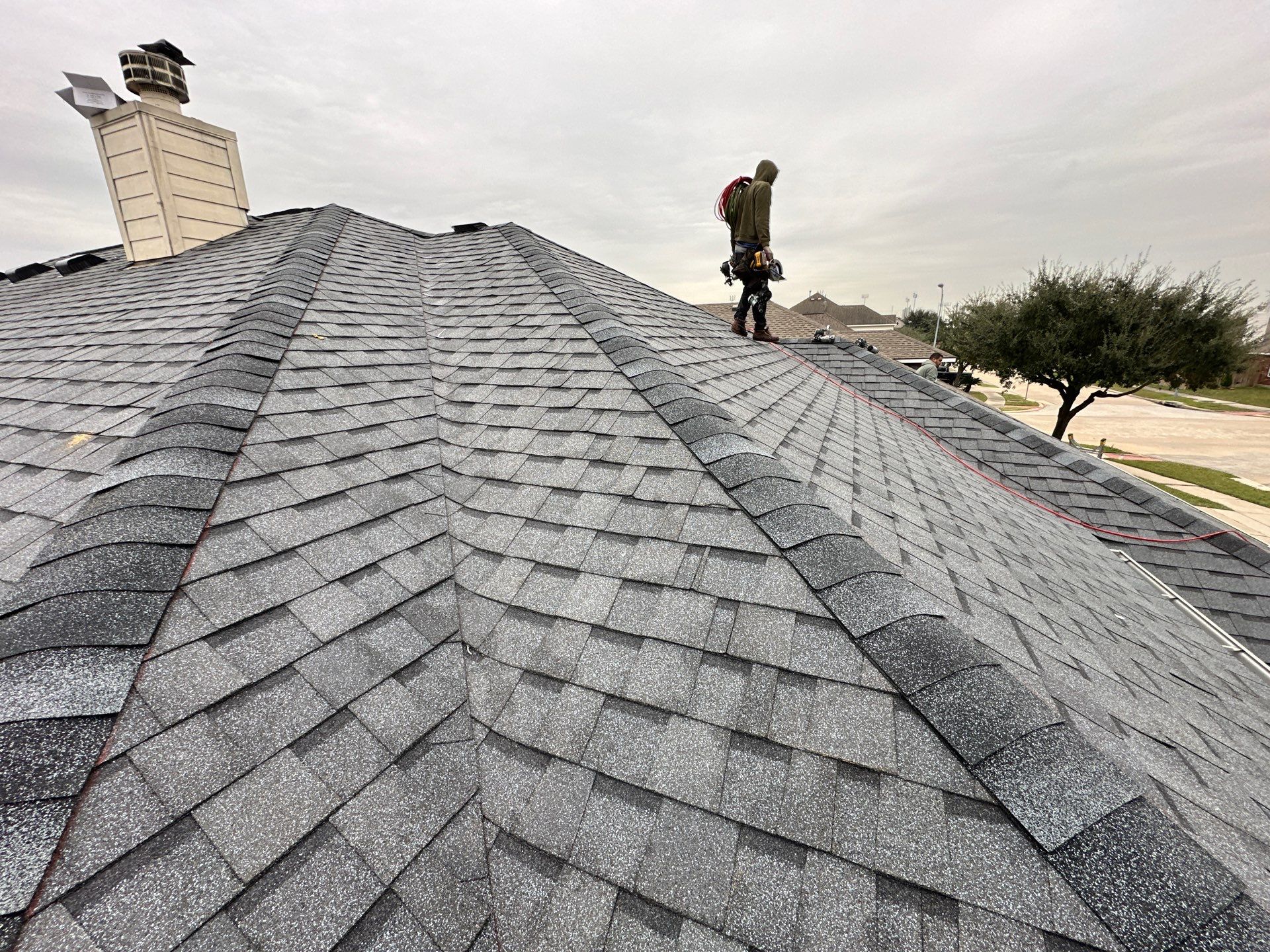 Project in Houston by Motion Roofing