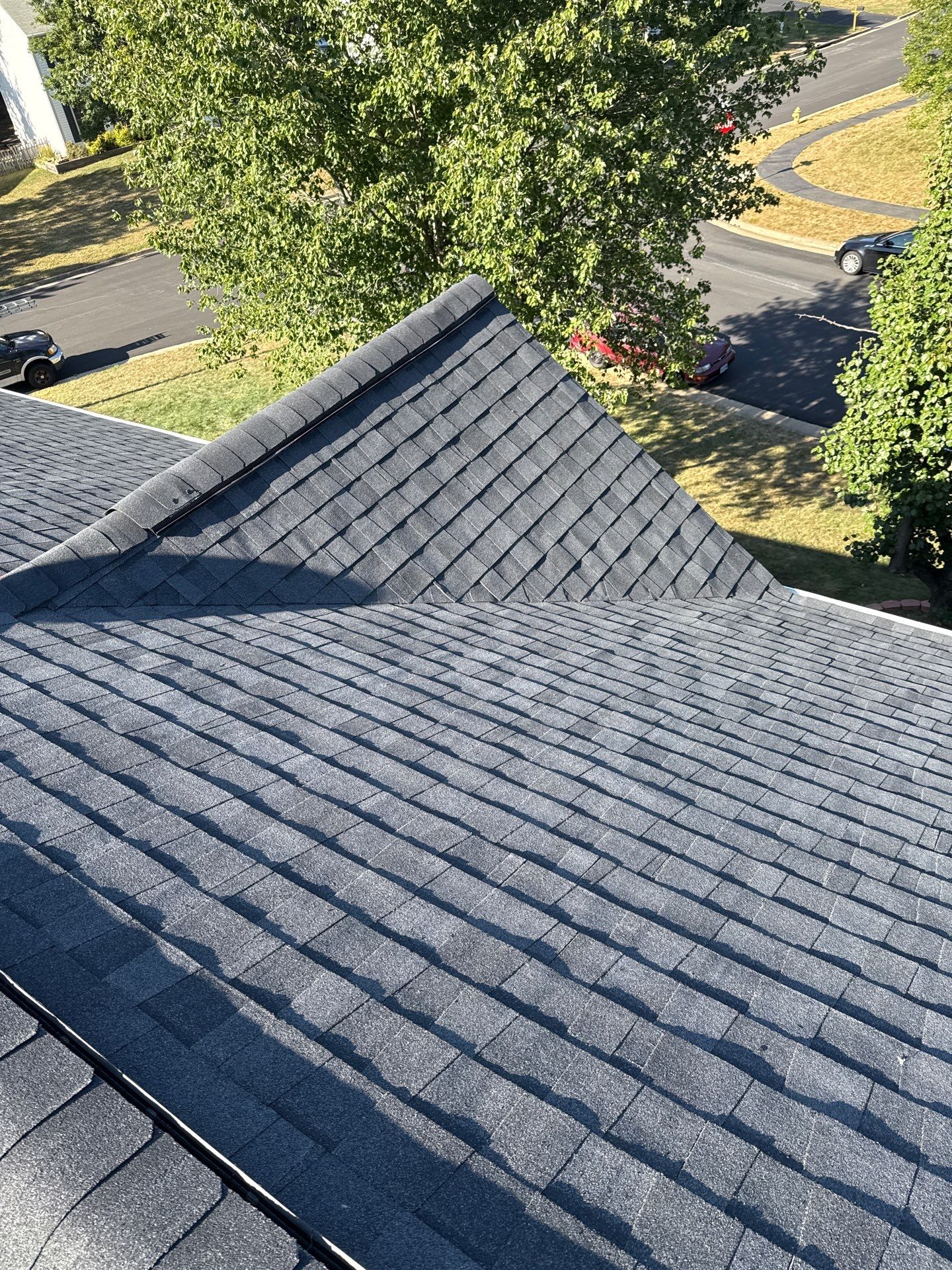 Gainesville: Residential Roof Replacement with CertainTeed Landmark in Moire Black  by RM Banning, Inc.