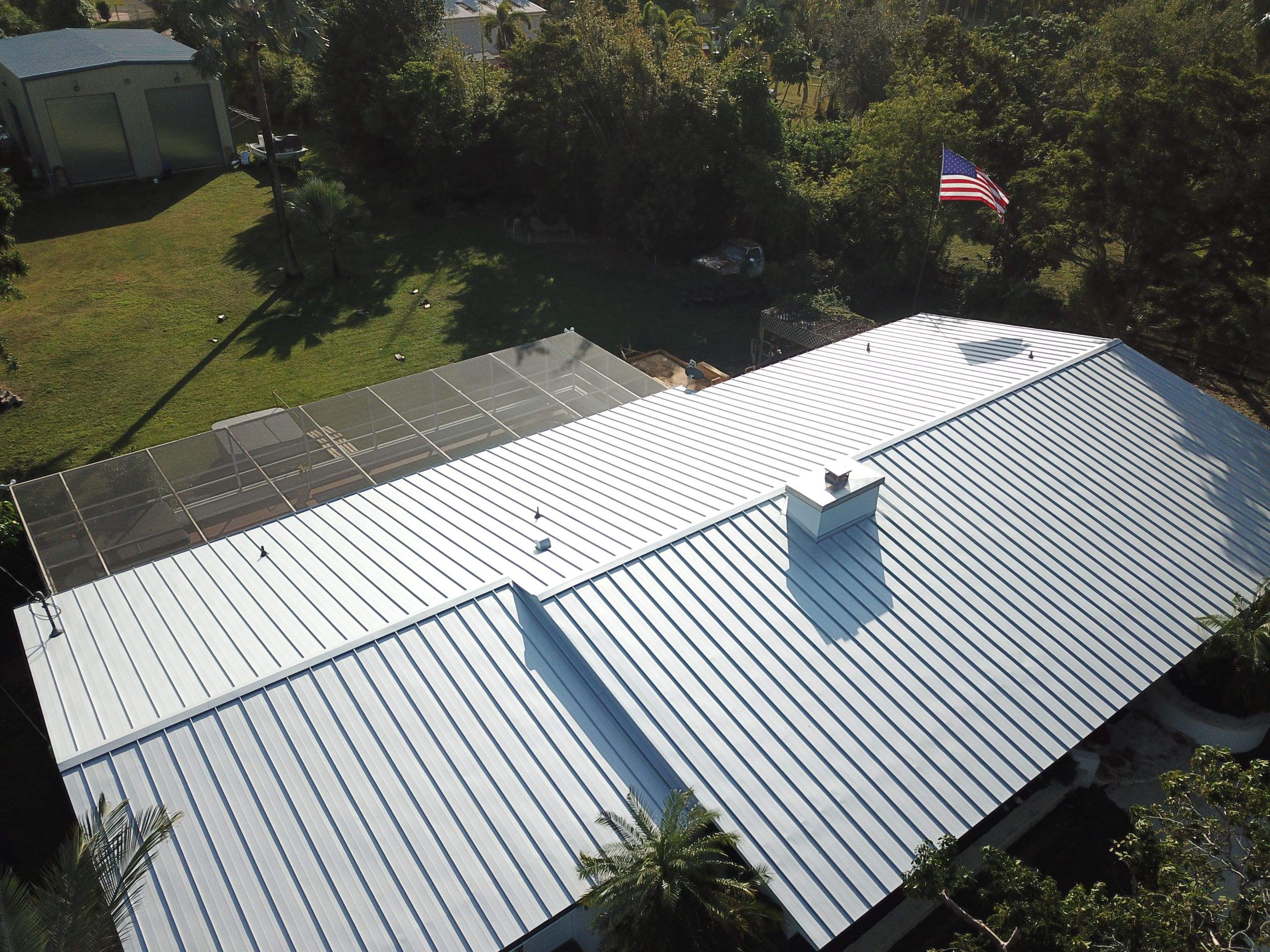Standing Seam Metal Roof by BOB HILSON & CO INC