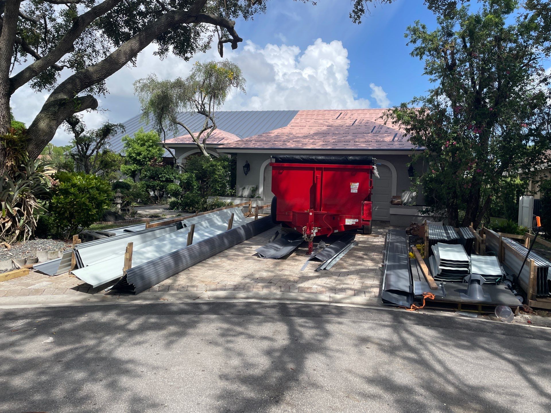 Residential Roofing Installation using MS Metals by First Due Roofing