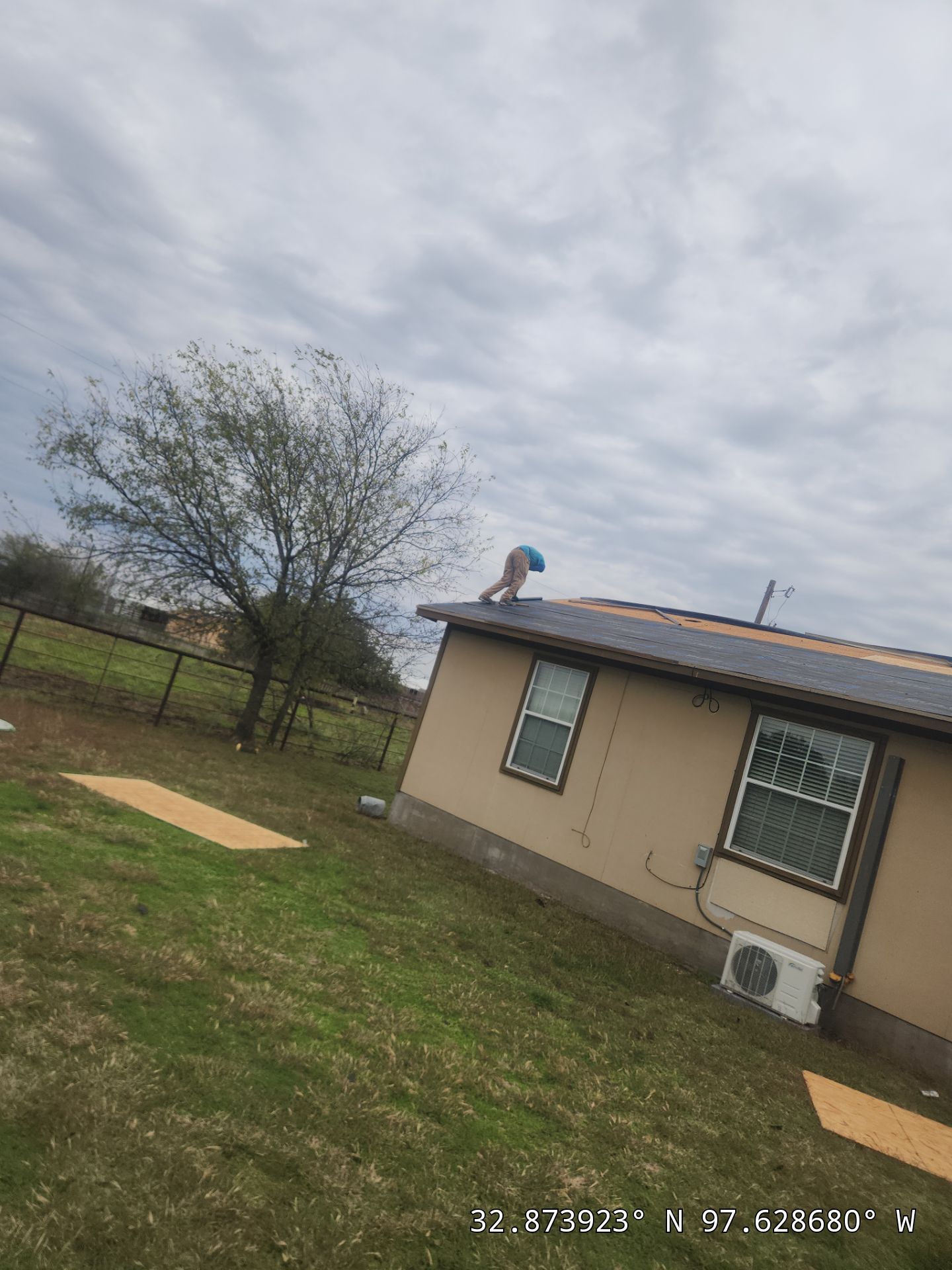Project in Weatherford by Lonestar Roofing and Restoration LLC.