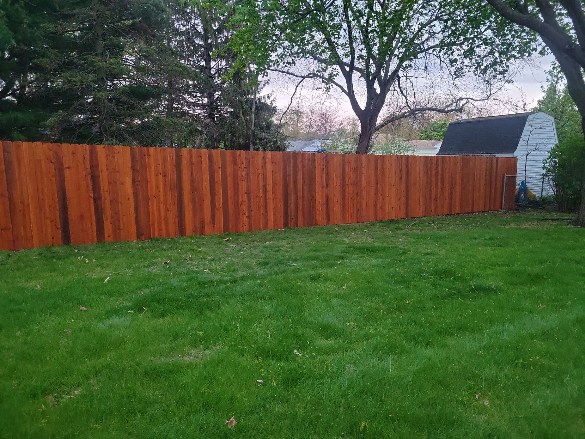 Project in Cedar Falls by Perfect Picket Fence and Stain