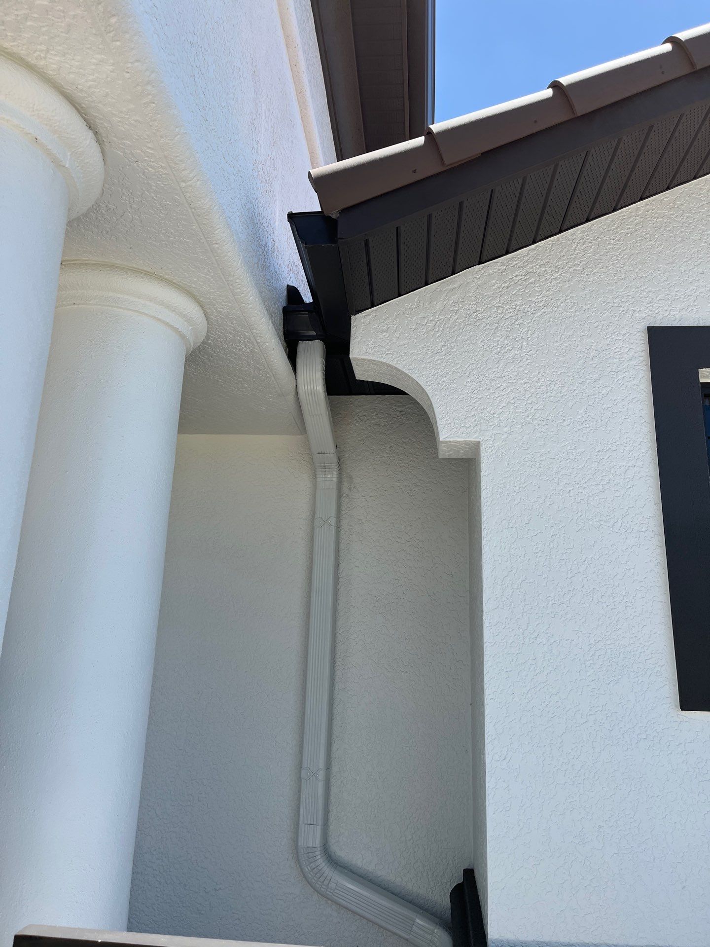 Stylish seamless gutters in Cape Coral FL by Gutter Professors