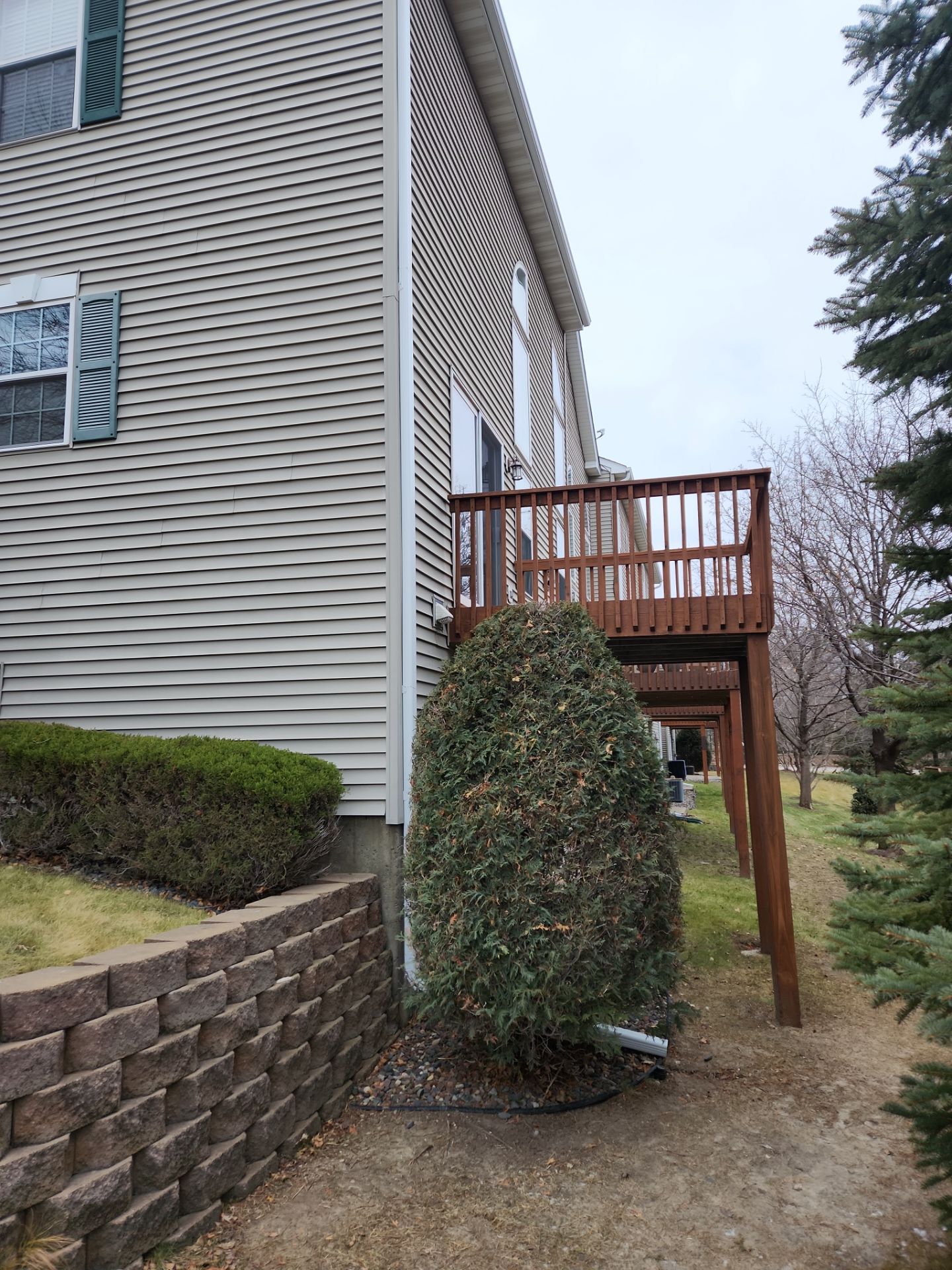 3x4" Downspouts in Chaska by Next Level Seamless Gutters / Exteriors Inc.