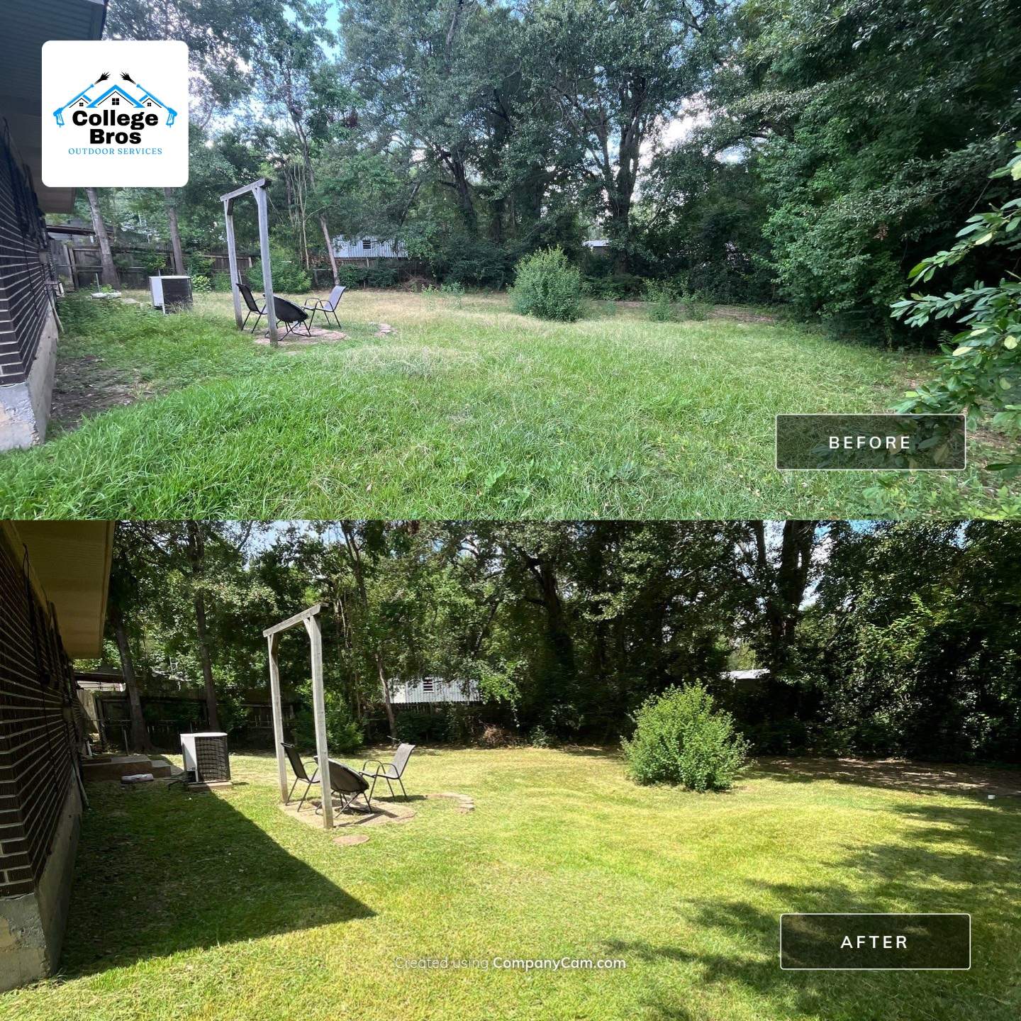 Lawn Mowing West Monroe by College Bros Outdoor services