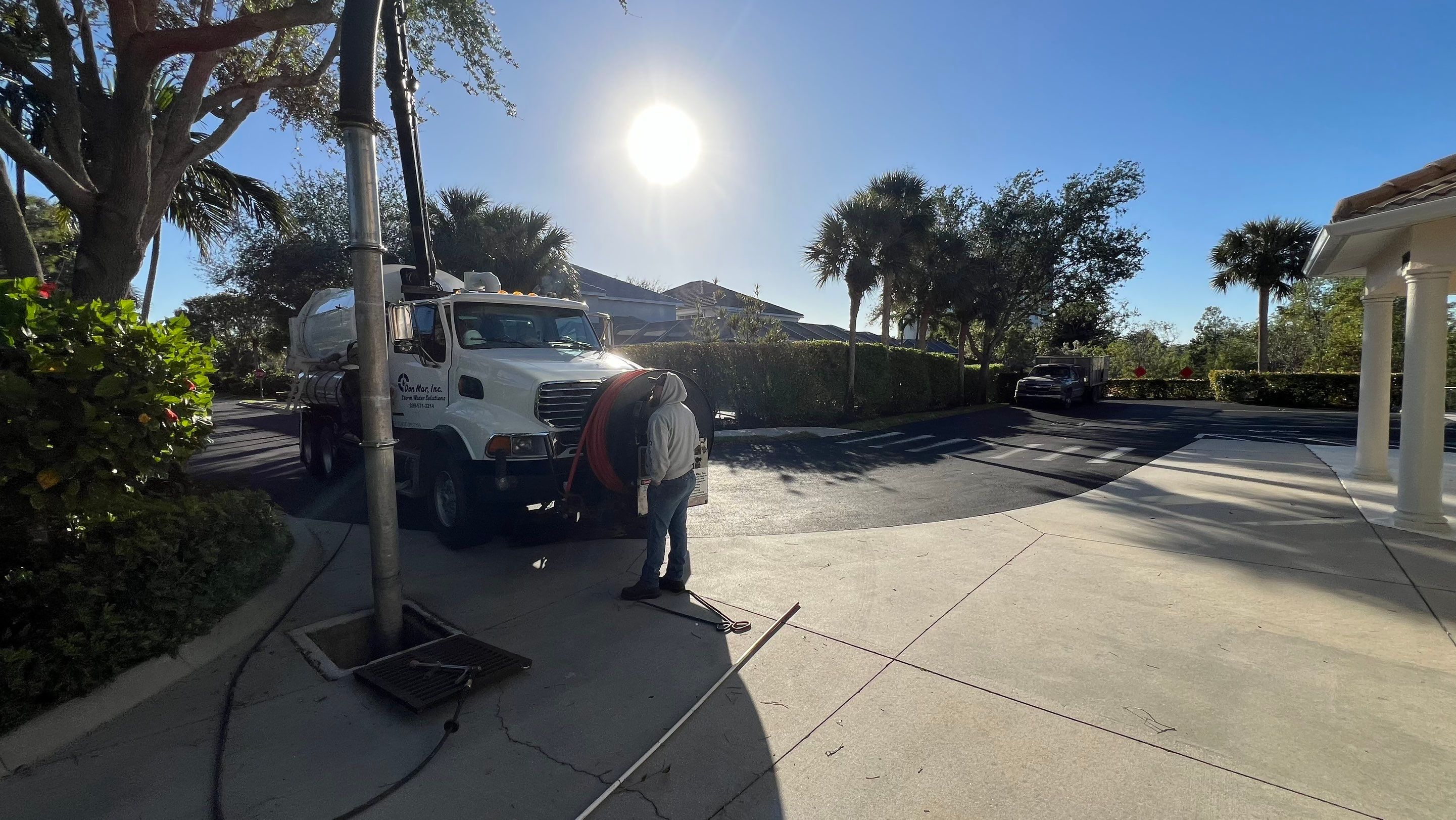 North Naples Neighborhood Catch Basin Cleaning by APS Power & Water