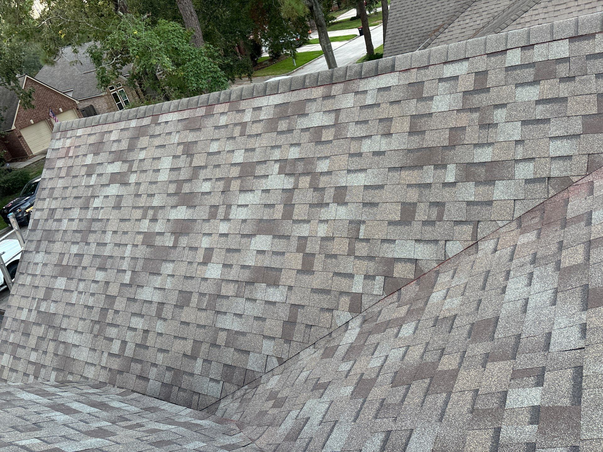 Residential Roofing Installation using Owen's Corning Duration (Lifetime) Shingles by Roof Repair Company