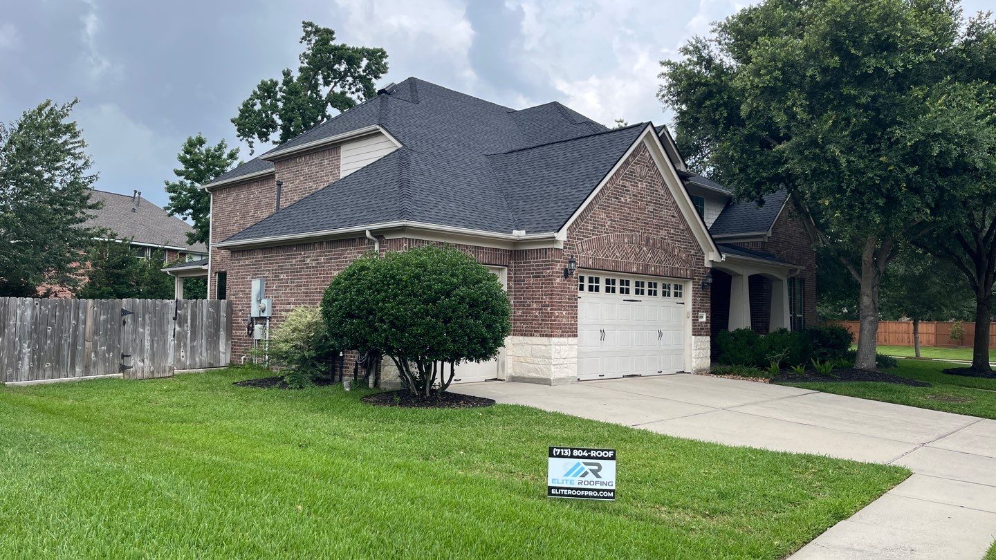 Residential Roof Replacement using GAF HDZ - Charcoal shingles by Elite Roofing LLC