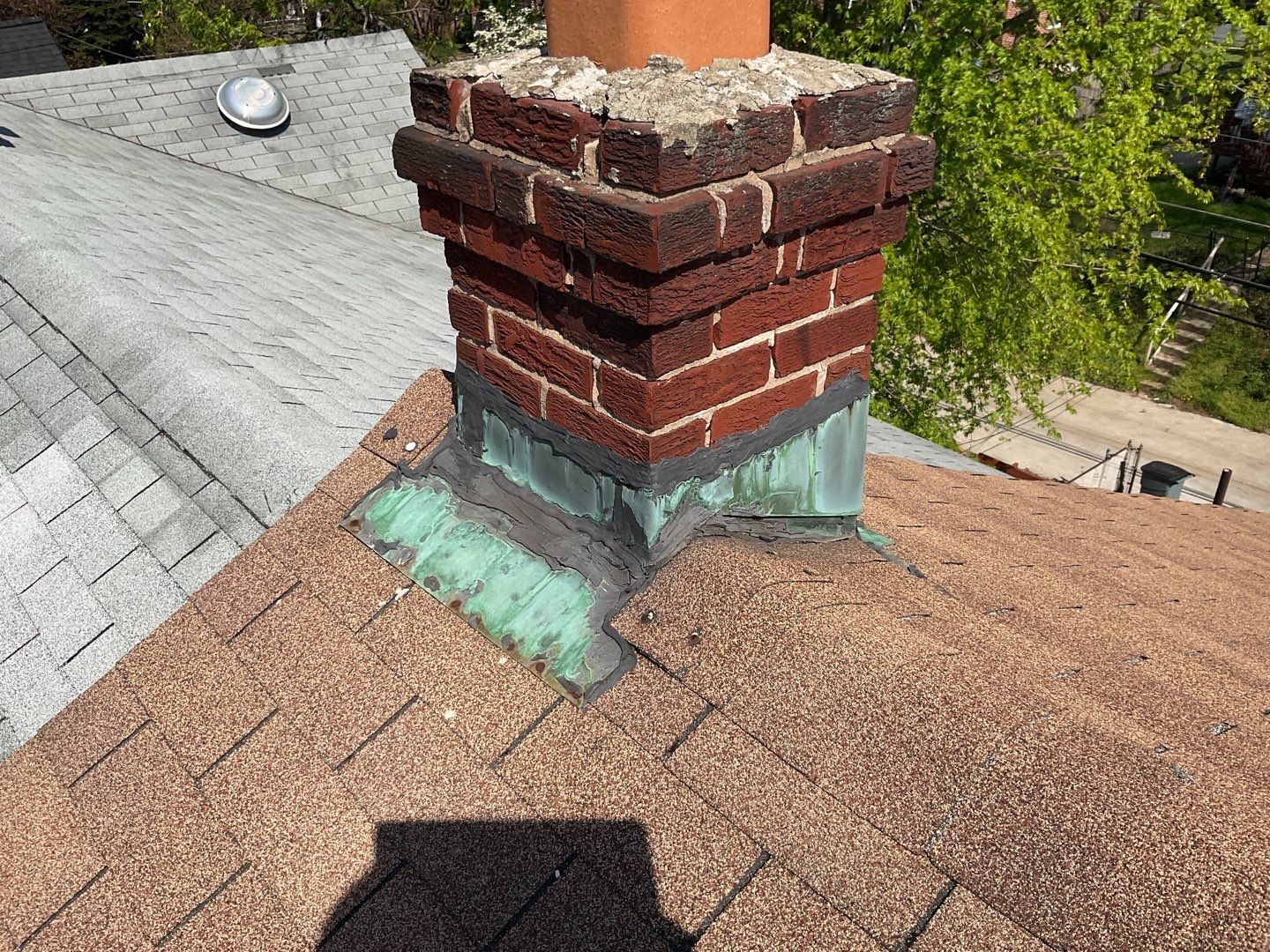 Residential Roofing Repair using 3 Tap Shingles by Alpha Design Services