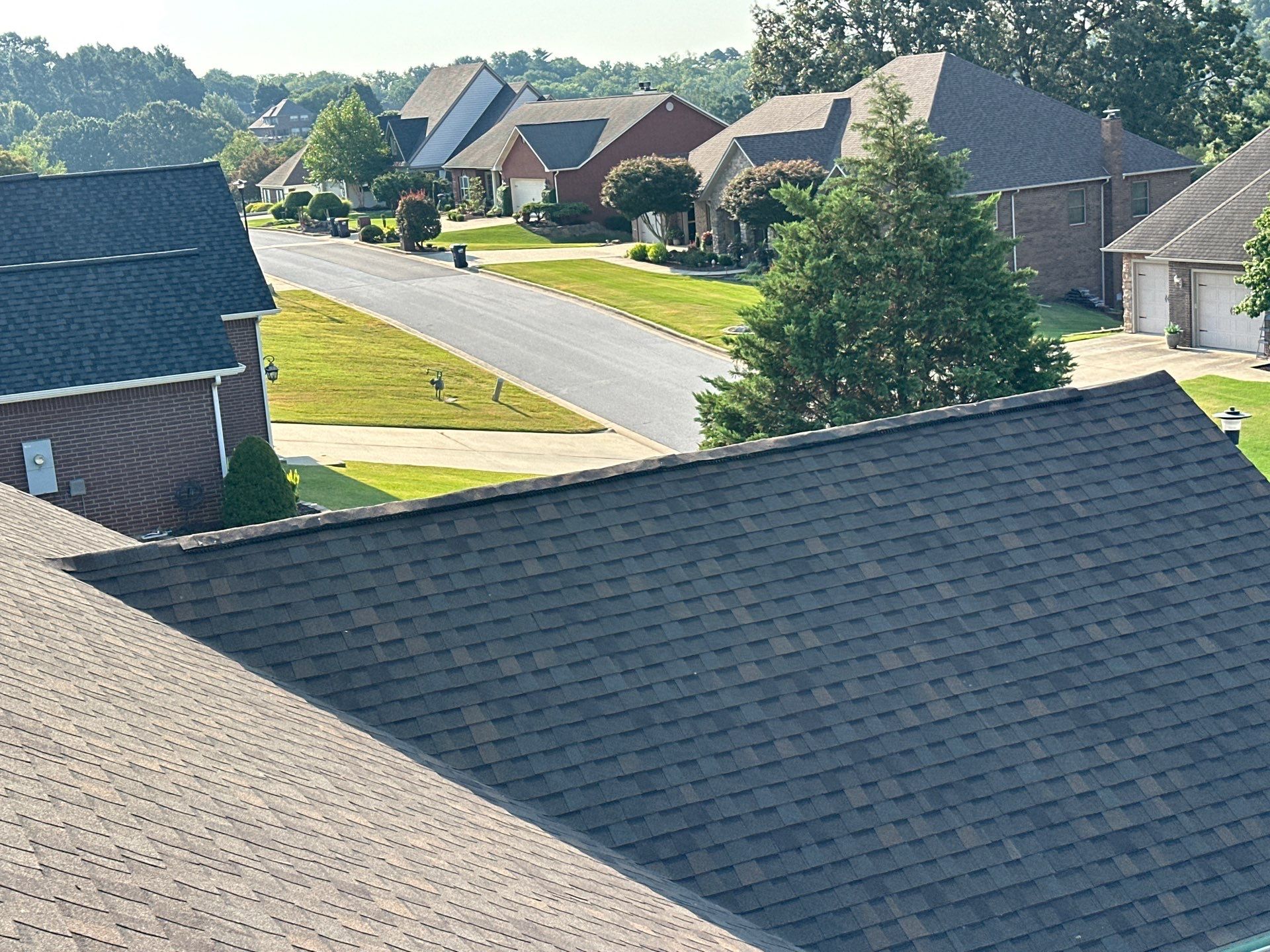 Residential Roofing + Gutters & Downspouts Install  by Titan Commercial & Residential Roofing 