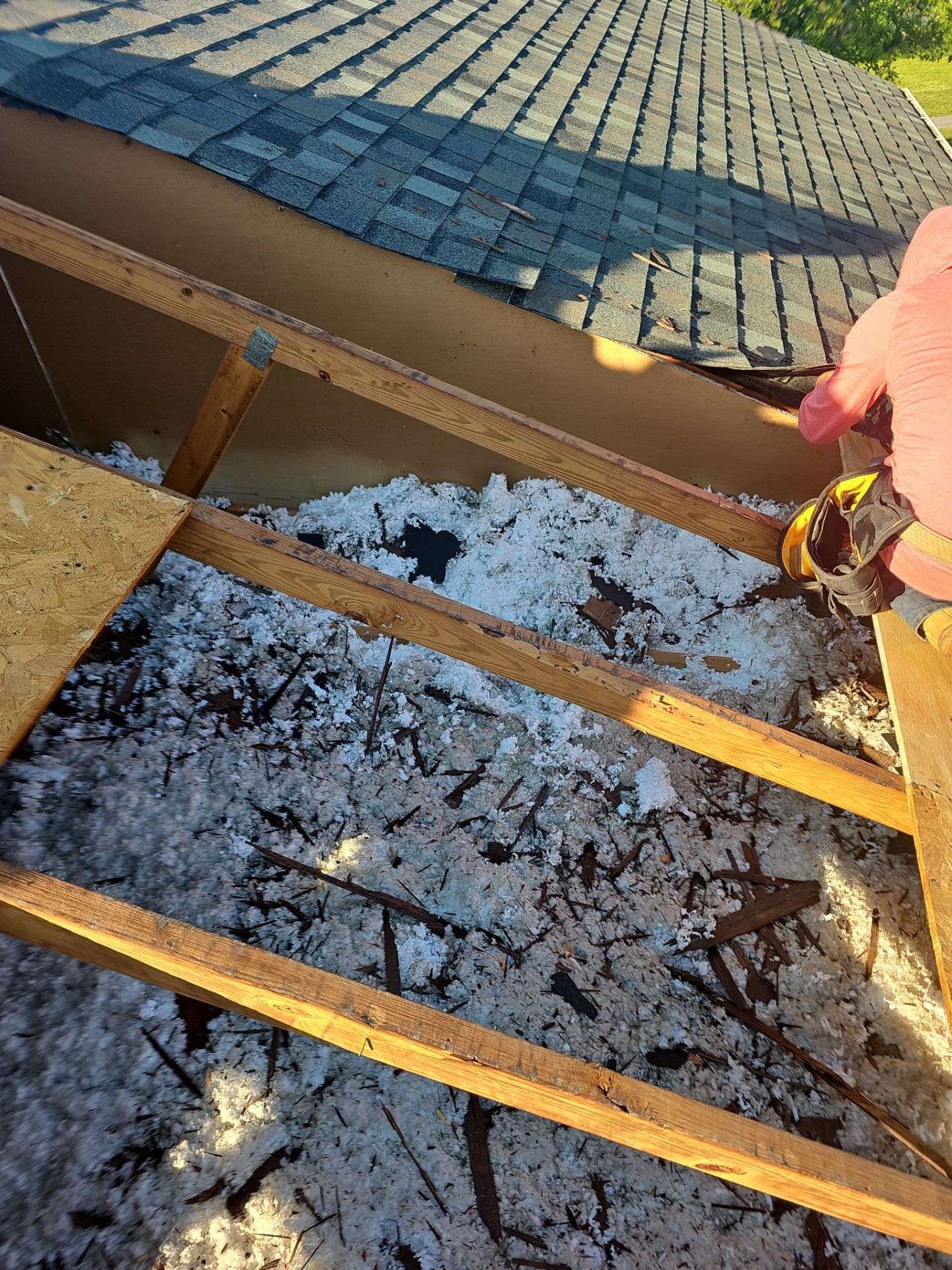 Roof Replacement - Colonial Slate  by Winchester Roofing