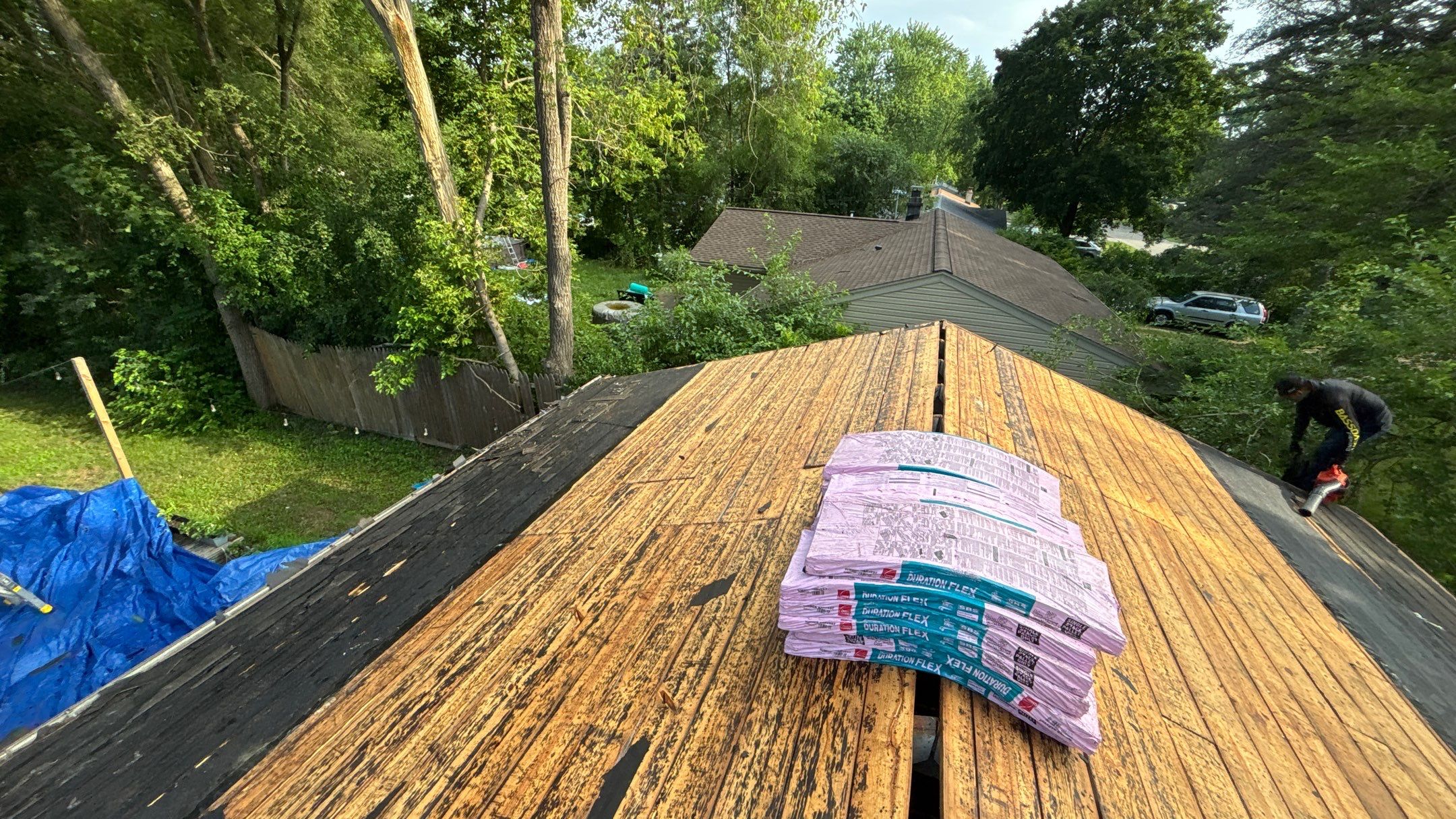 Roof Replacement using Owens Corning Summer Harvest by 180 Contractors