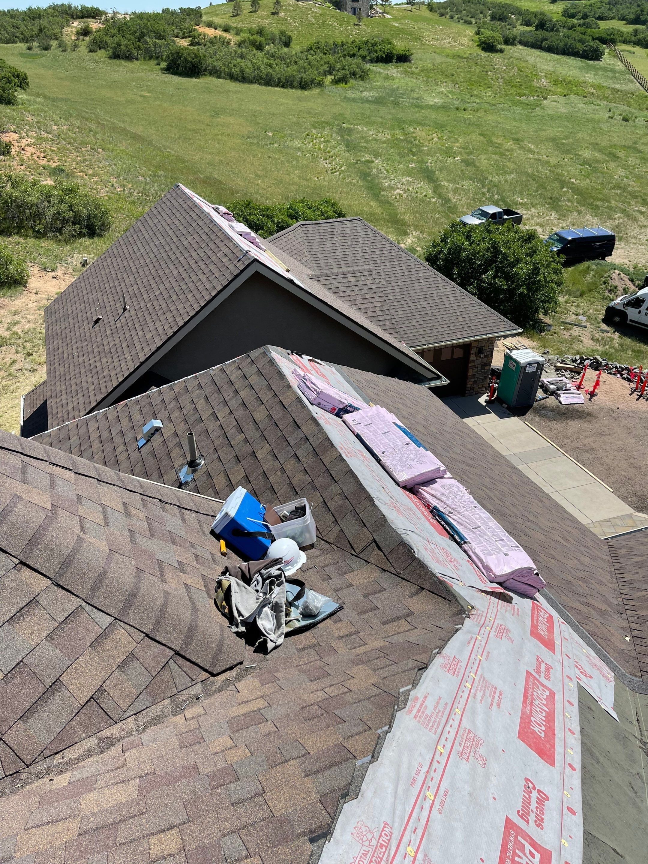 Residential Roofing Installation using Owens Corning TruDefinition Duration STORM by A to Z Roofing