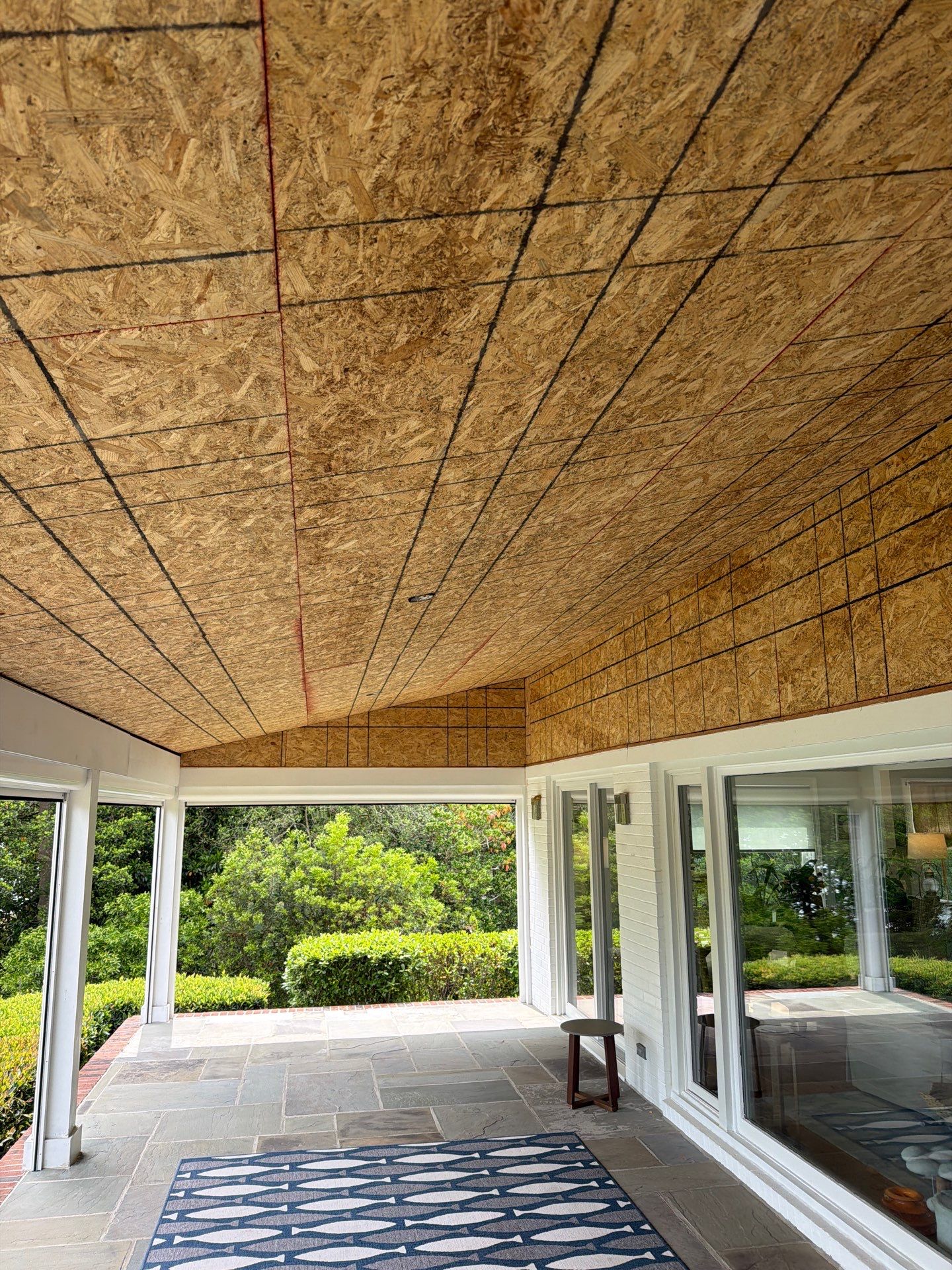Custom Tongue and Groove Porch Ceiling in Irvington by Cade Construction