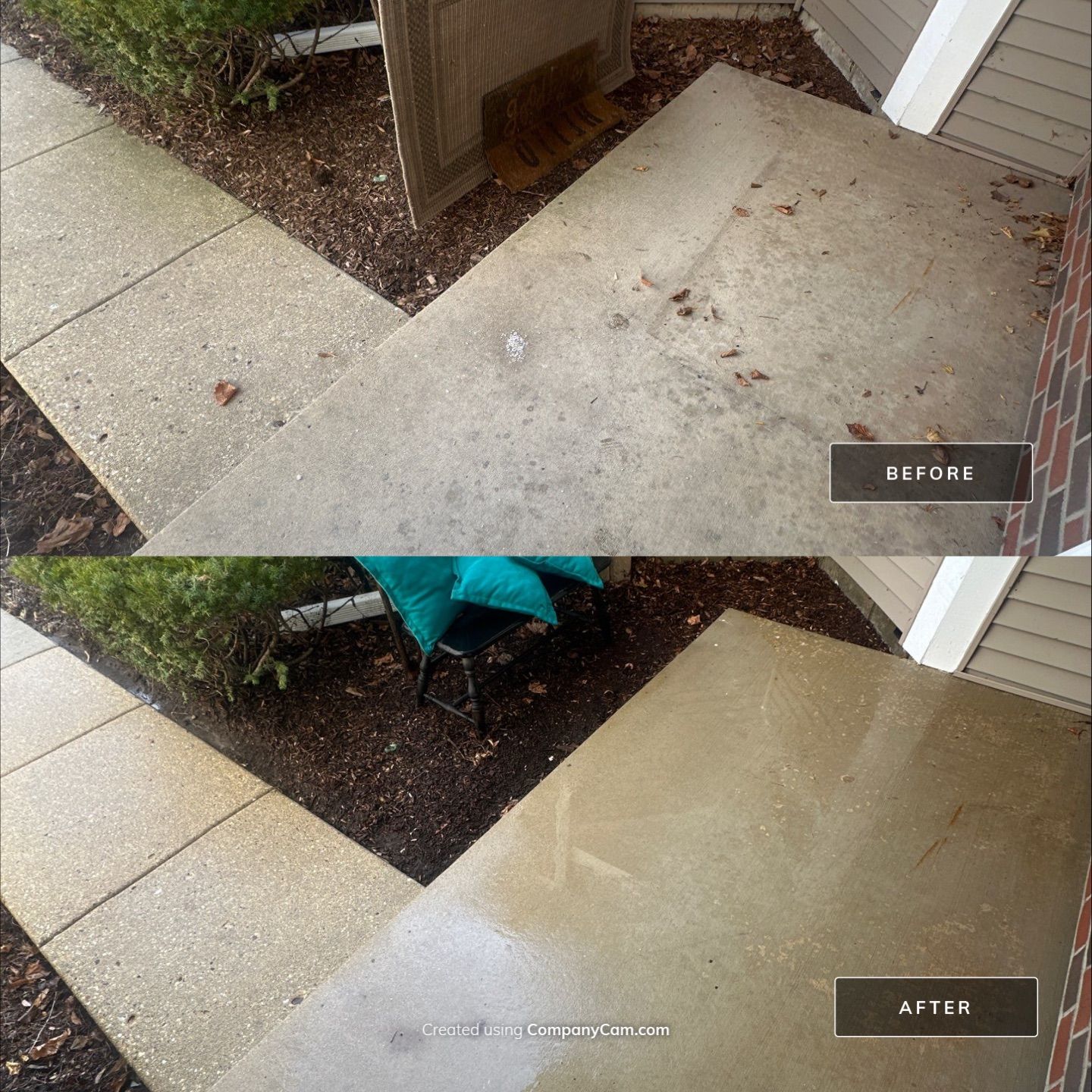 Project in Elgin by Simmons Power & Soft Washing