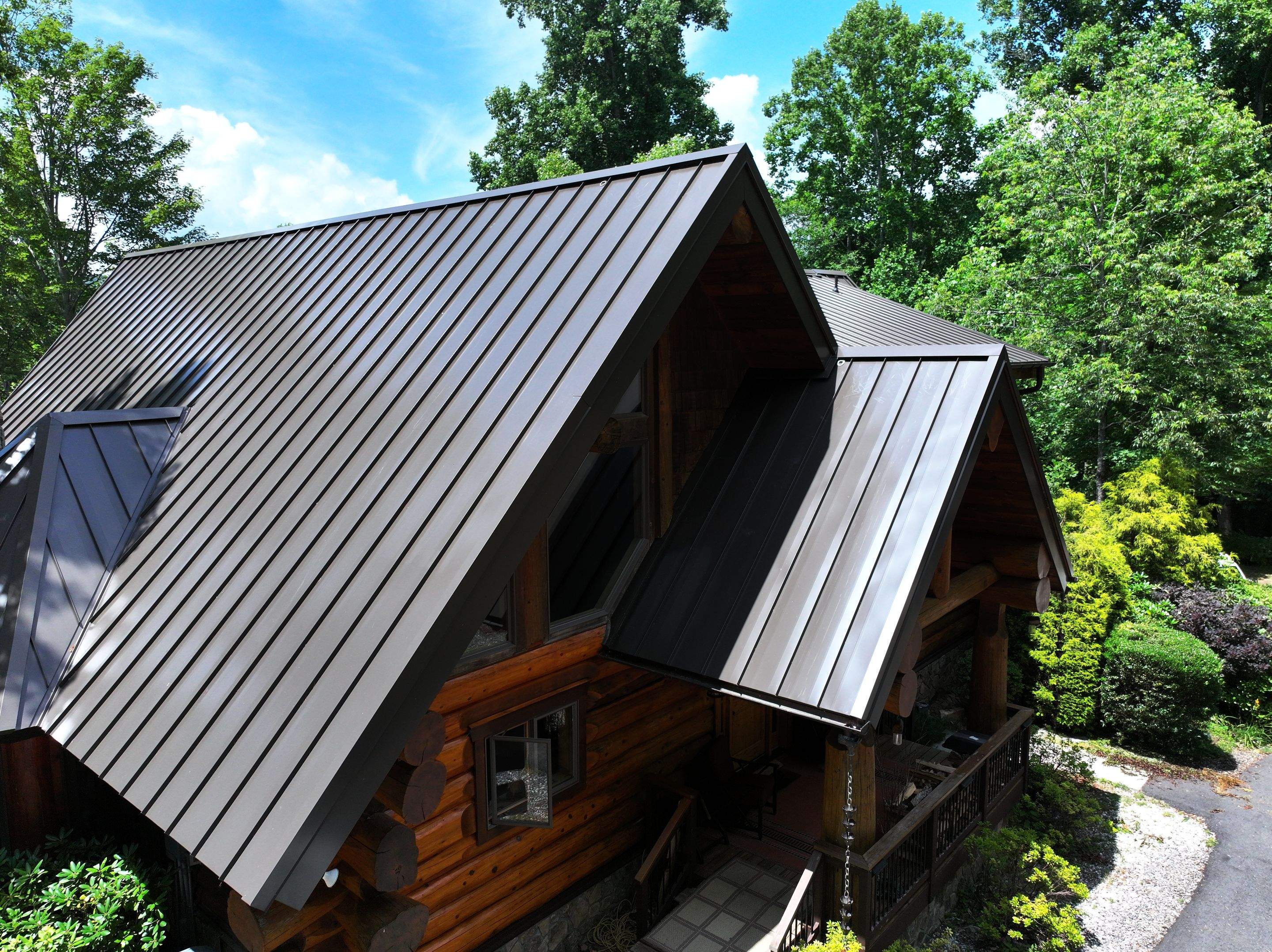 Burnished Slate Standing Seam by Omnia Roofing