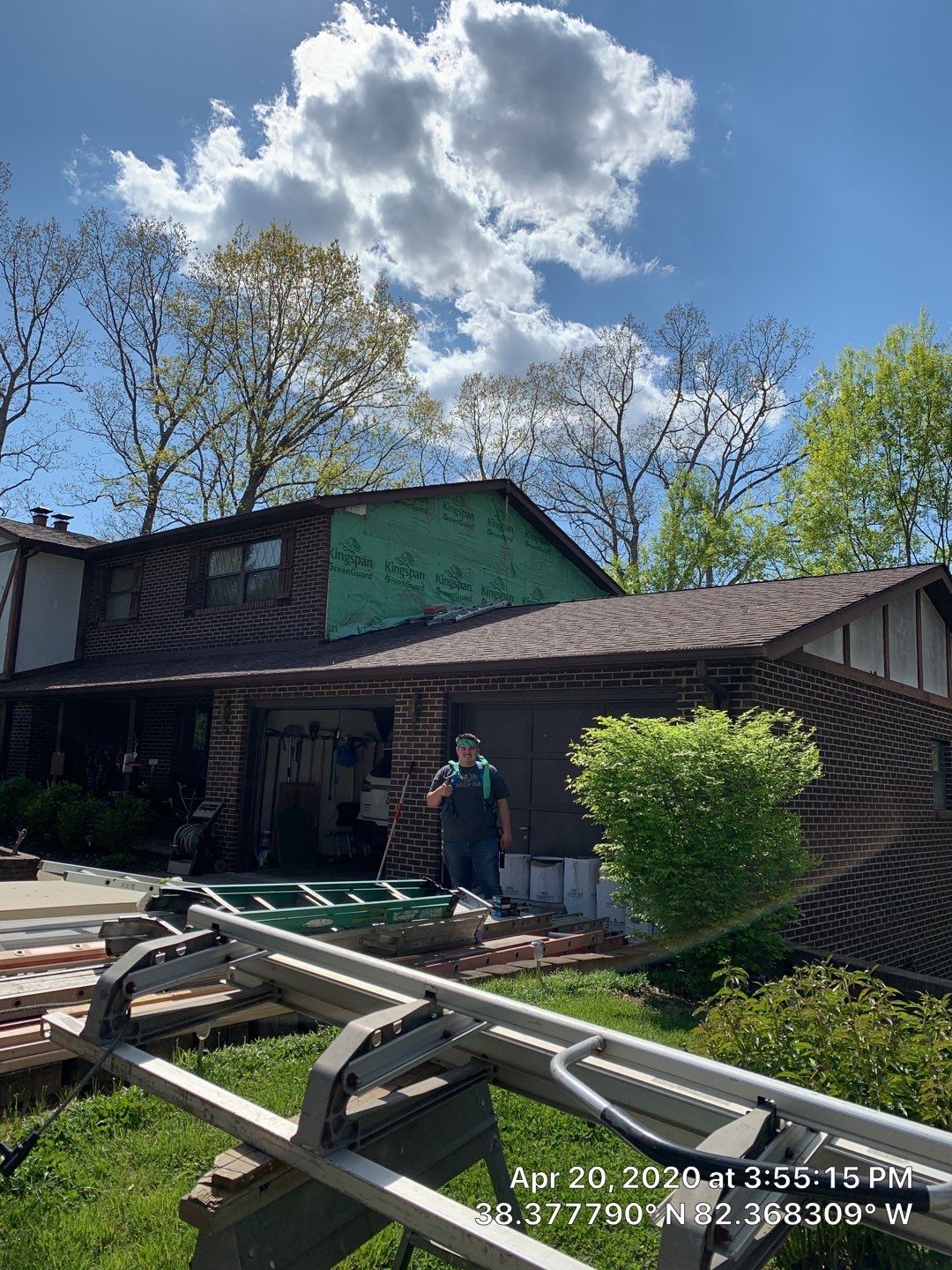 Old to New Tudor Style Fiber Cement Update  by Secure Construction Company Inc