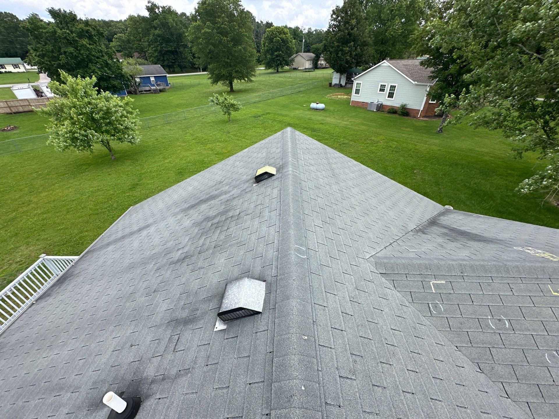 Solid Hail Damage - 3 Tab by Paragon Roofing