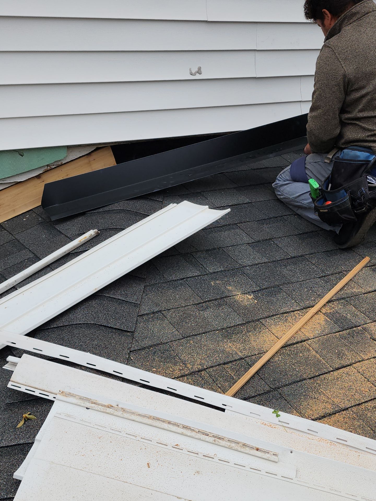 Residential Roofing Repair using Owens Corning Oakridge- Driftwood by Indigo State Roofing