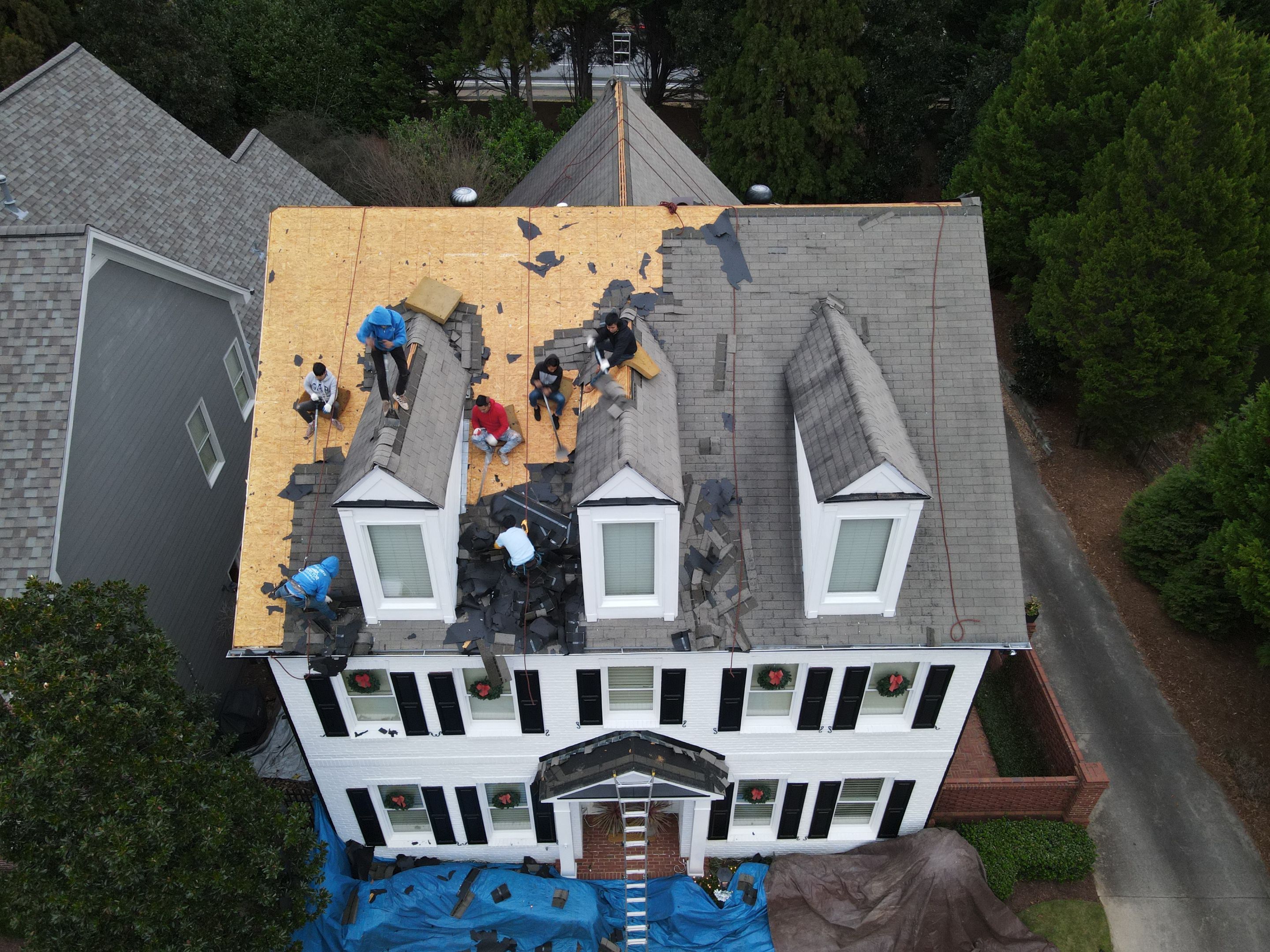 Residential Roofing Installation using Owens Corning by Inspector Roofing and Restoration