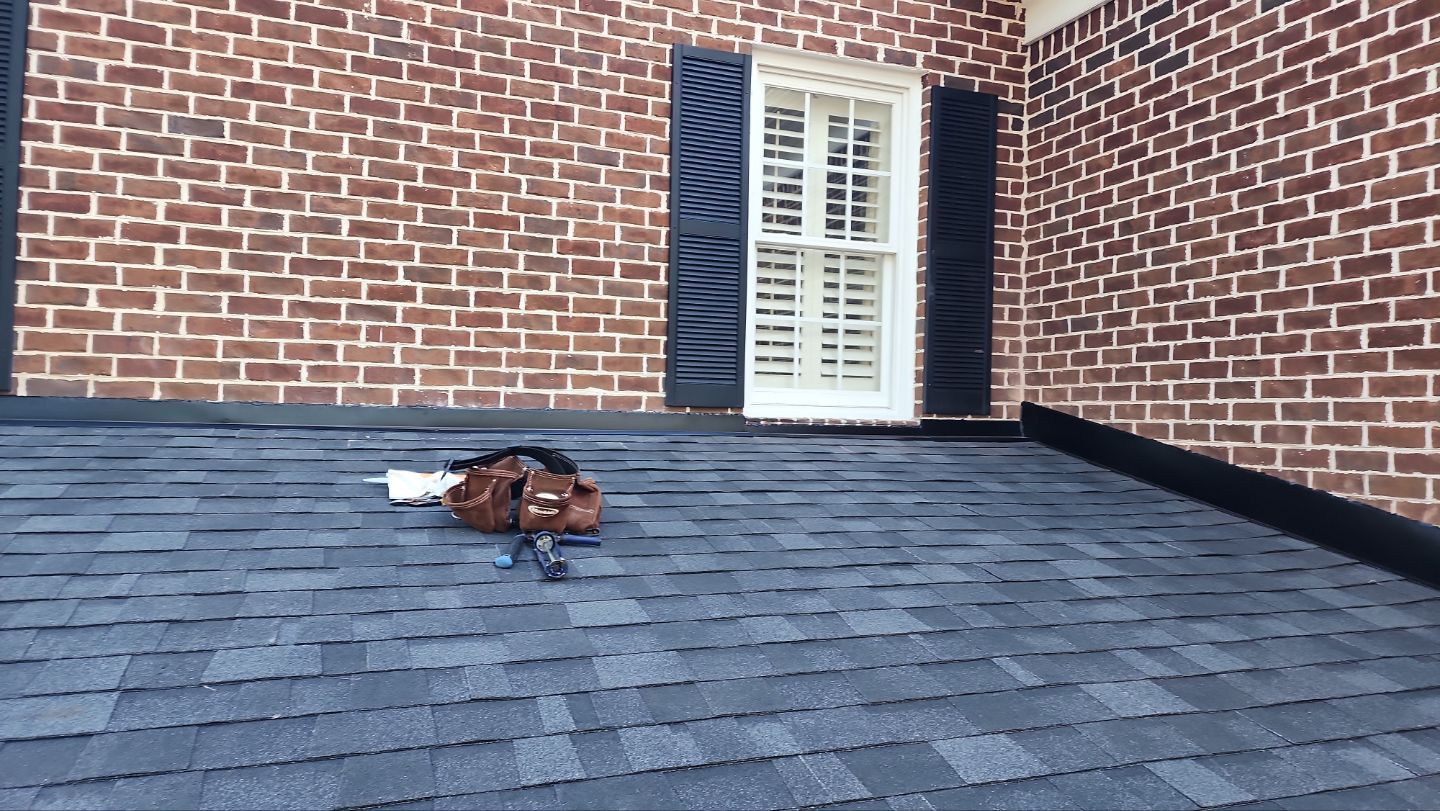 Residential Roofing Installation using Owens Corning Duration Williamsbur Gray by Indigo State Roofing