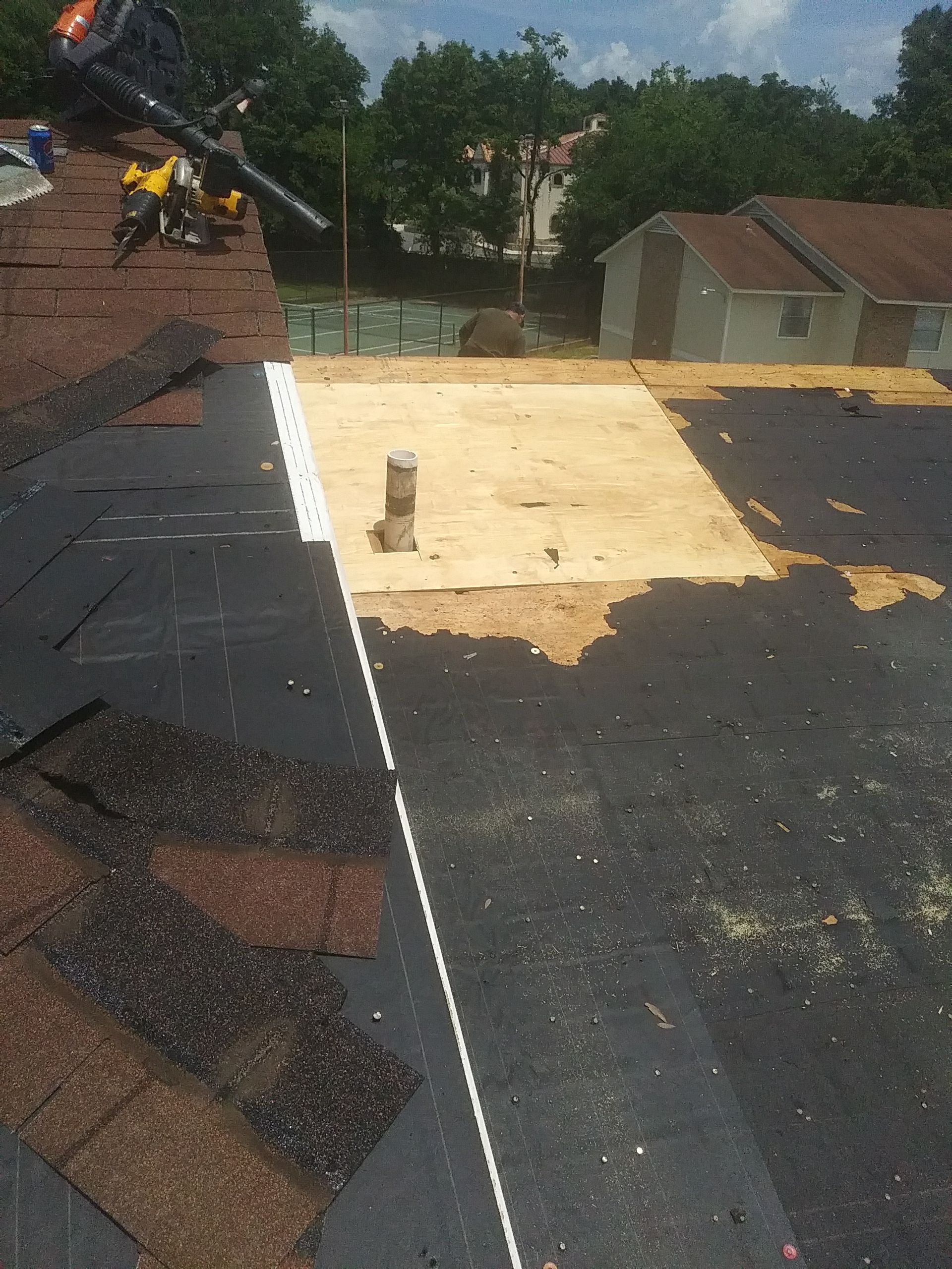 Residential Roofing Repair using Roof Replacement by American Roofing & Construction LLC