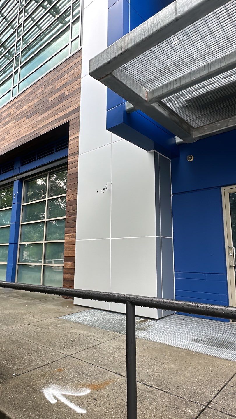 Exterior Installation using ACM Composite Panels by Infinity Metal Systems