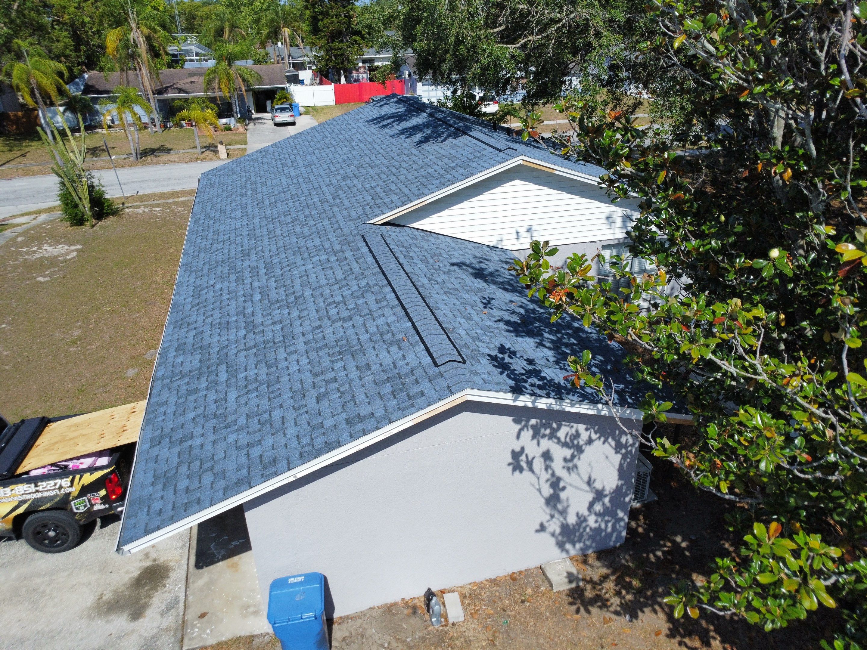Roof Replacement in Brandon, FL. by Steadfast Roofing