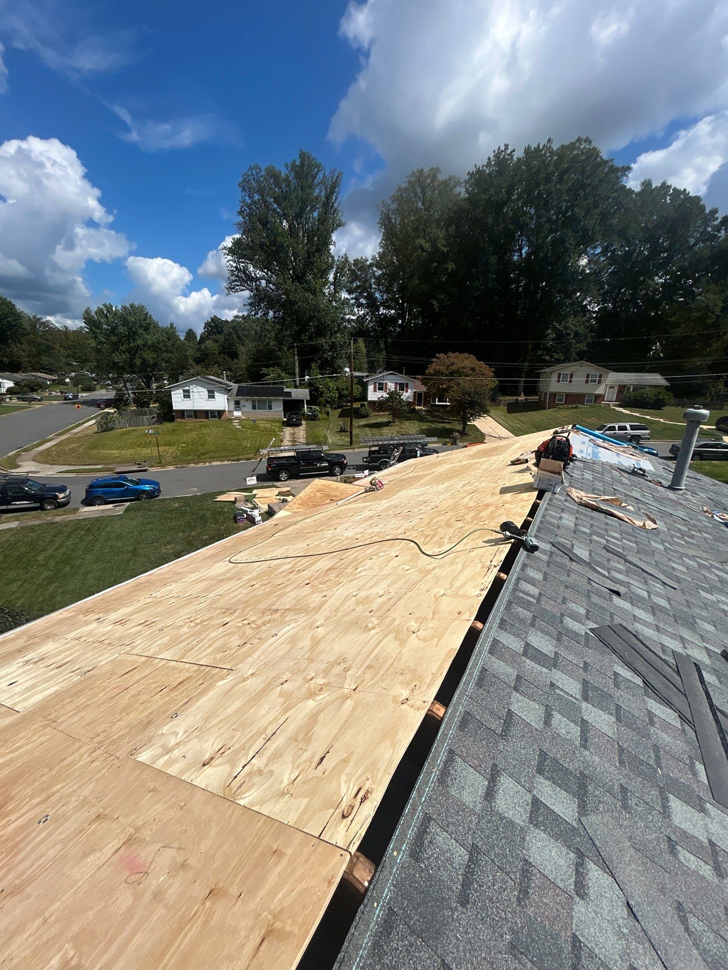 Falls Church : Residential Roof Replacement with CertainTeed Landmark Pro in Max Def Heather Blend by RM Banning, Inc.