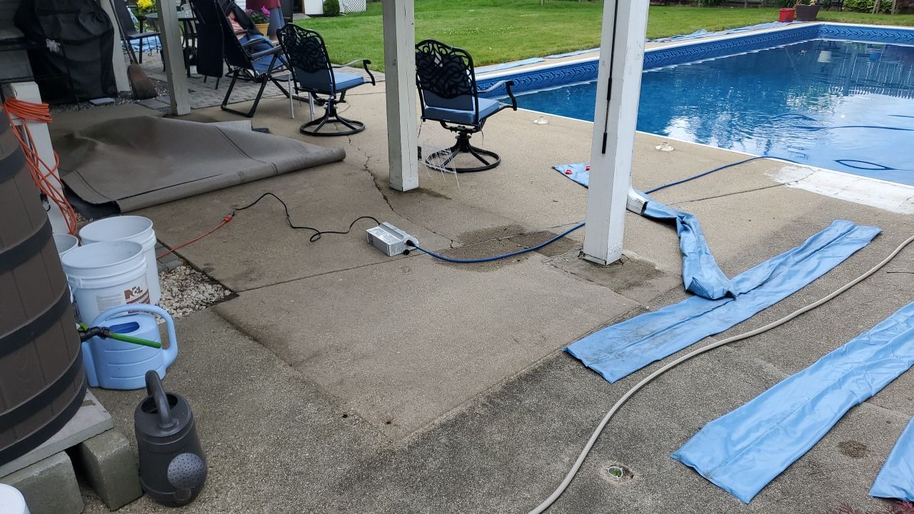 Pool Deck in Nashua, NH 03060 by Symphony Concrete Coatings