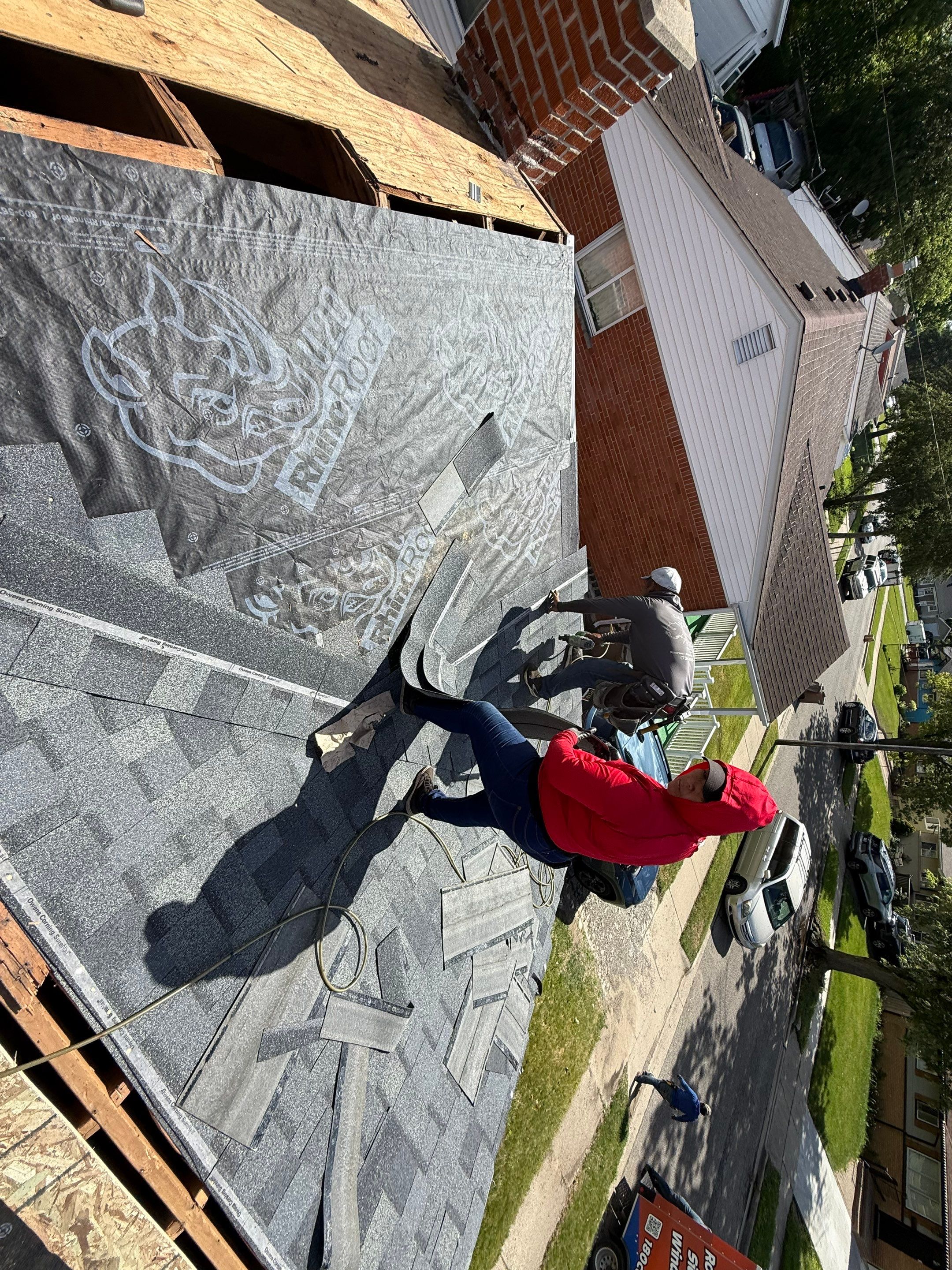 Roof Replacement using Owens Corning Tru Definitions by 180 Contractors