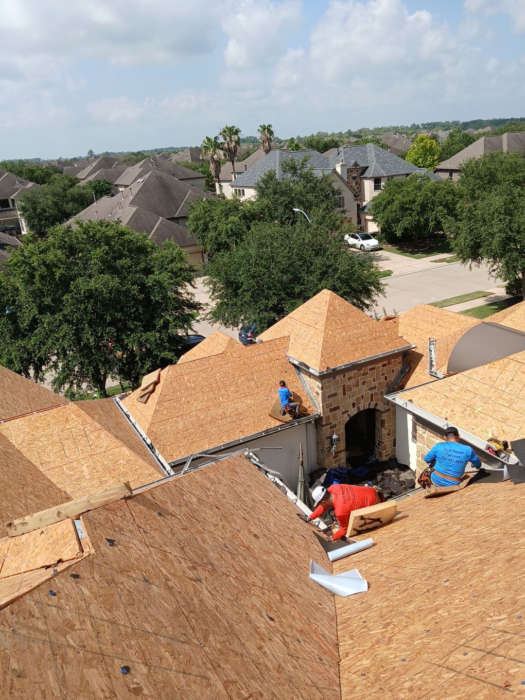 Residential Roofing Repair using Owen's Corning Duration (Lifetime) Shingles by Roof Repair Company