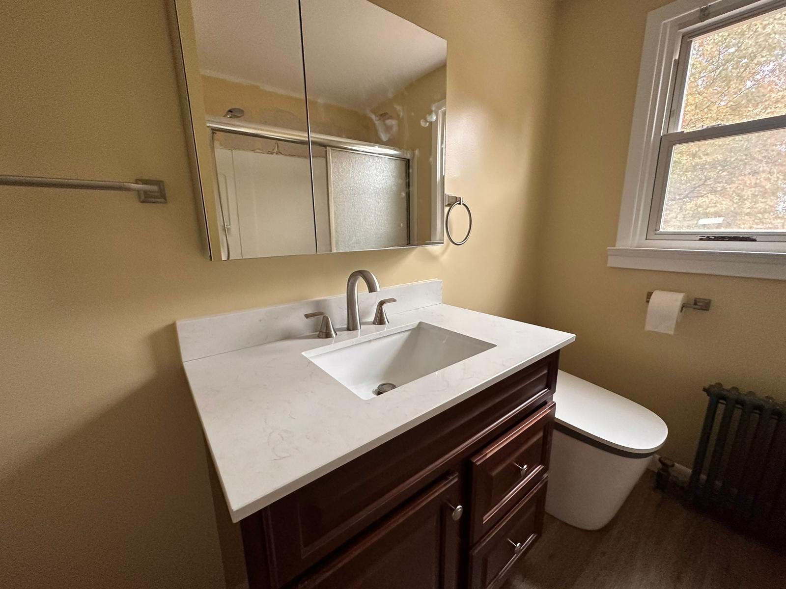 Bathroom Remodel using Drywall by Home Concepts Construction