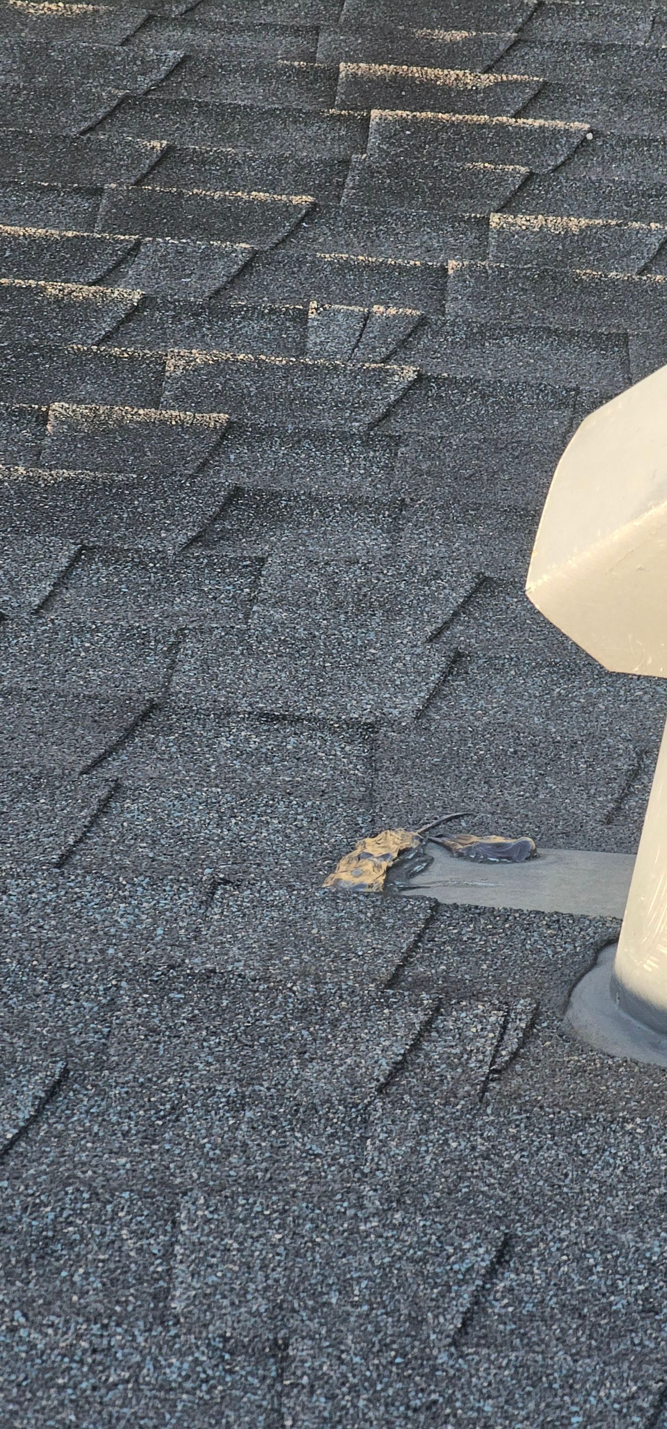 Hail Damage using Owen's Corning Duration (Lifetime) Shingles by Roof Repair Company
