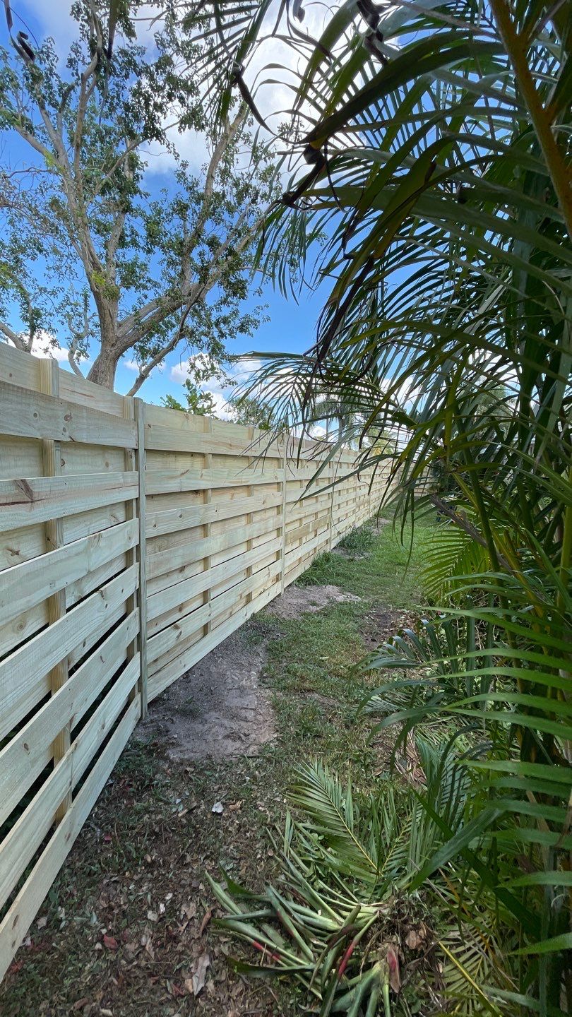 Wood Fence Installation using Shadowbox Wood Fence by Asap fence and gates, LLC
