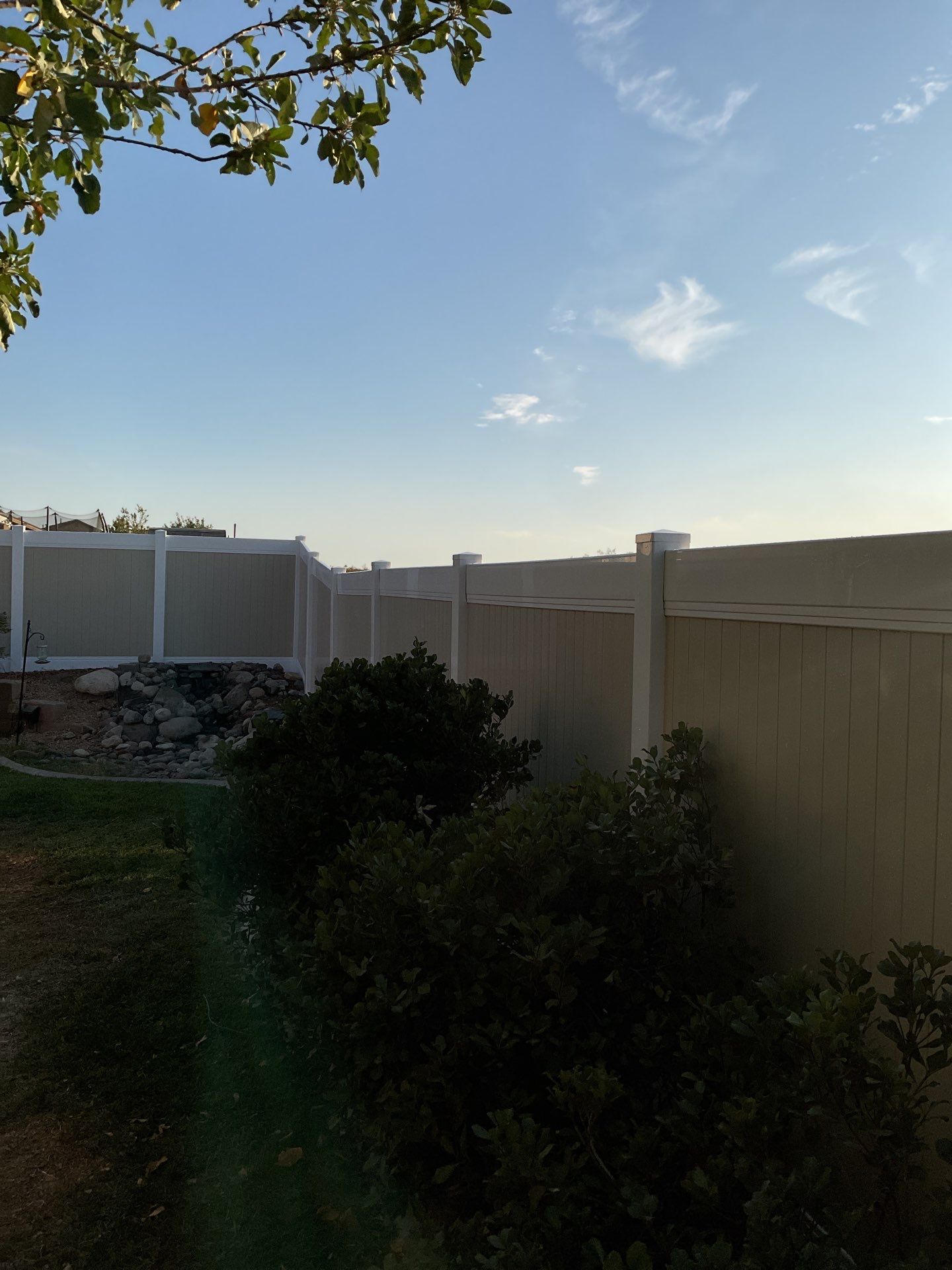 Fence Installation using Vinyl by Fence Guys Inc. 