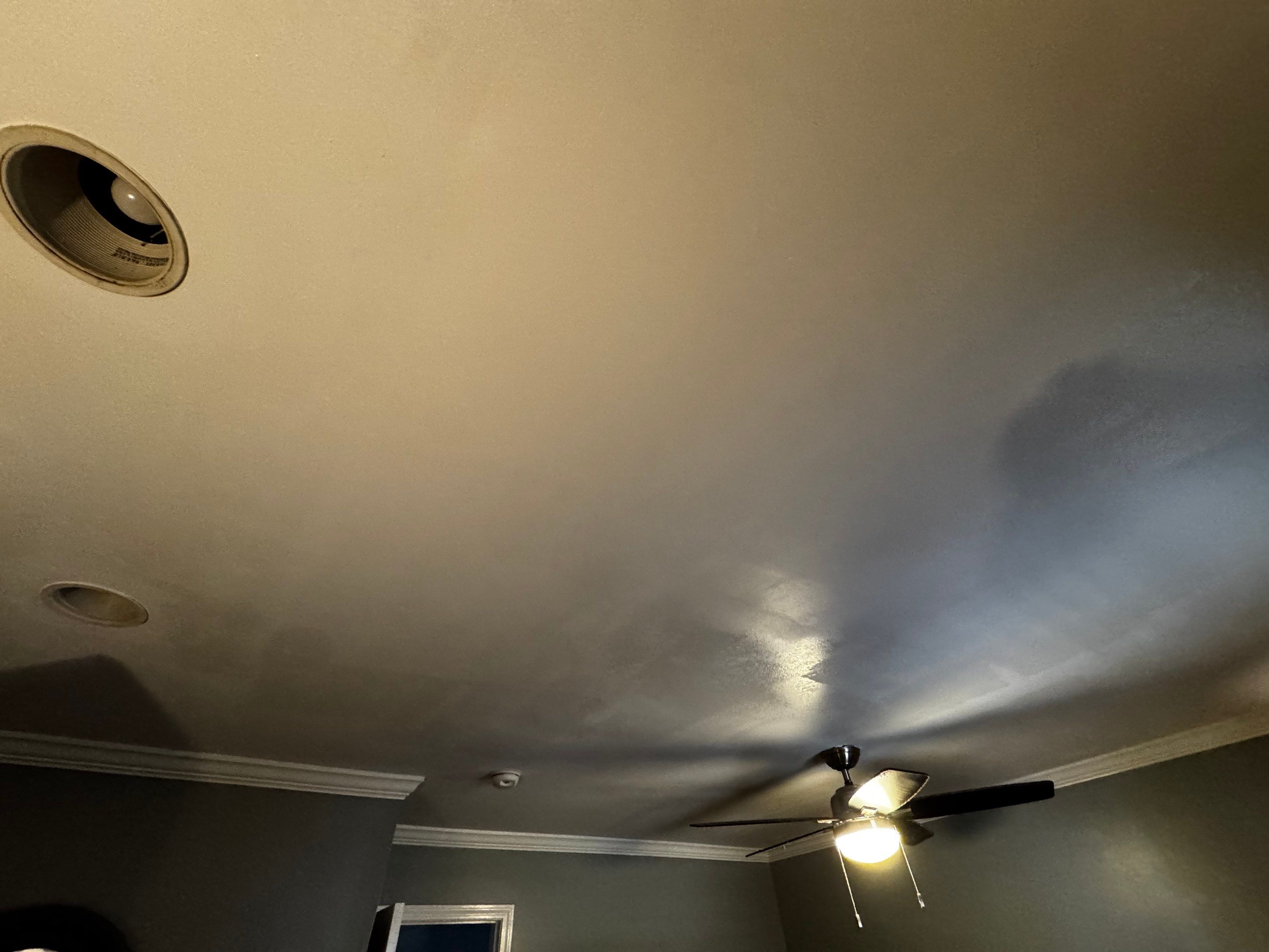 Master Bedroom Ceiling Drywall Repair and Painting in Atlanta by PGP Surface Solutions, LLC