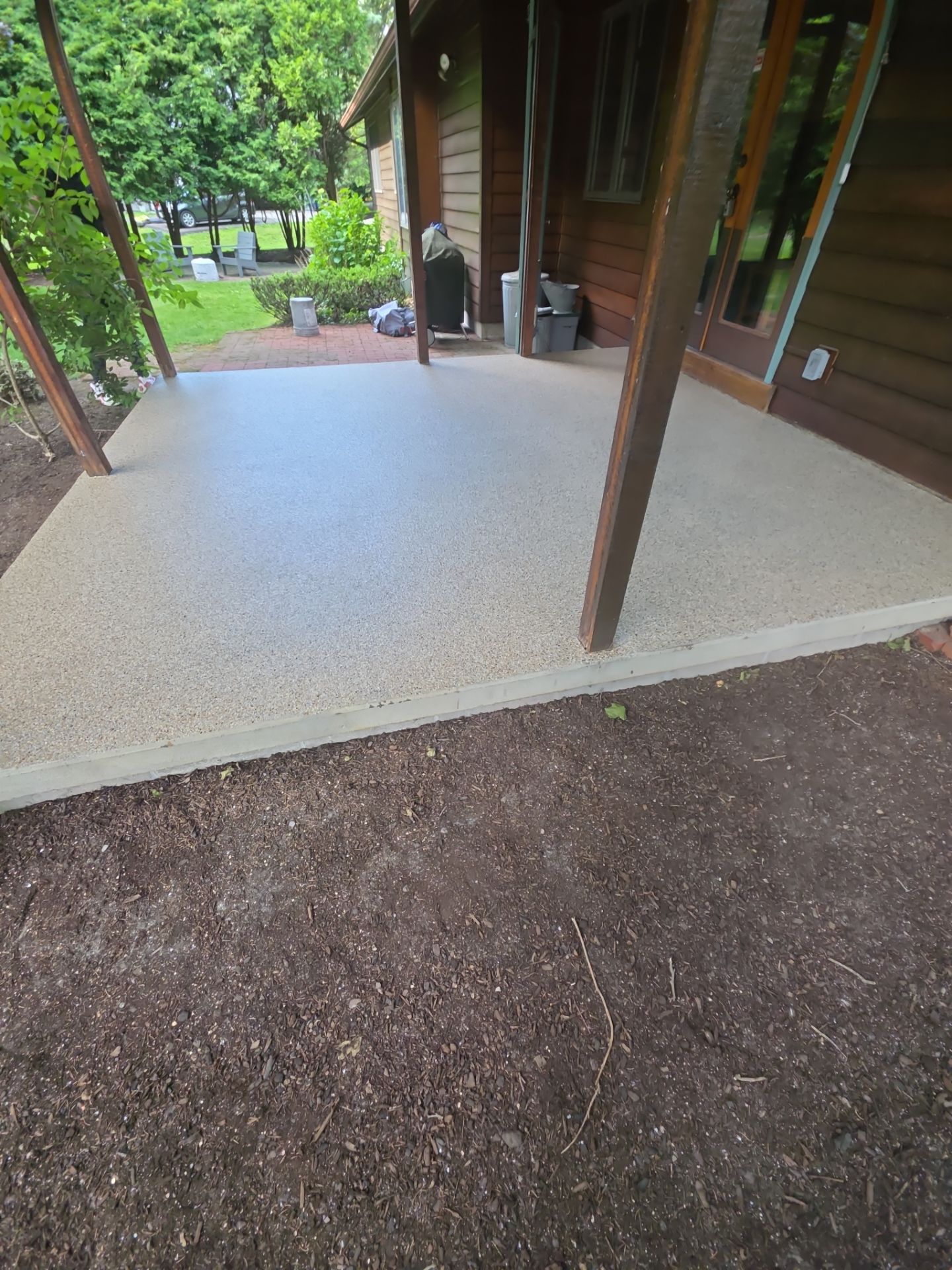 Bagari Arcadia Porch Coating by NG Masonry & Construction LLC
