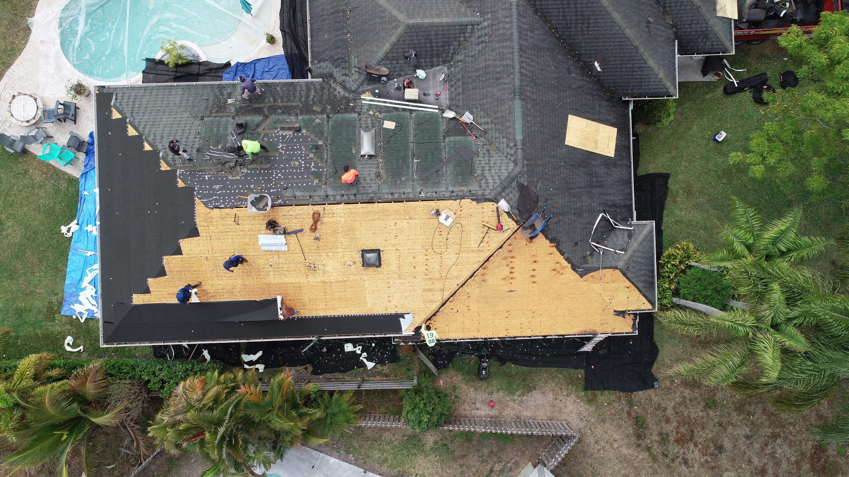 Shingle Re-Roof in Wellington by First Due Roofing