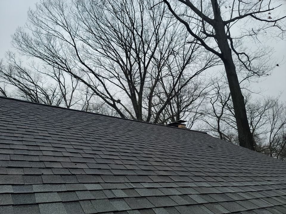 ATLAS PINNACLE COLOR: HEARTHSTONE DRIP EDGE: WHITE by Eagle Eye Roofing