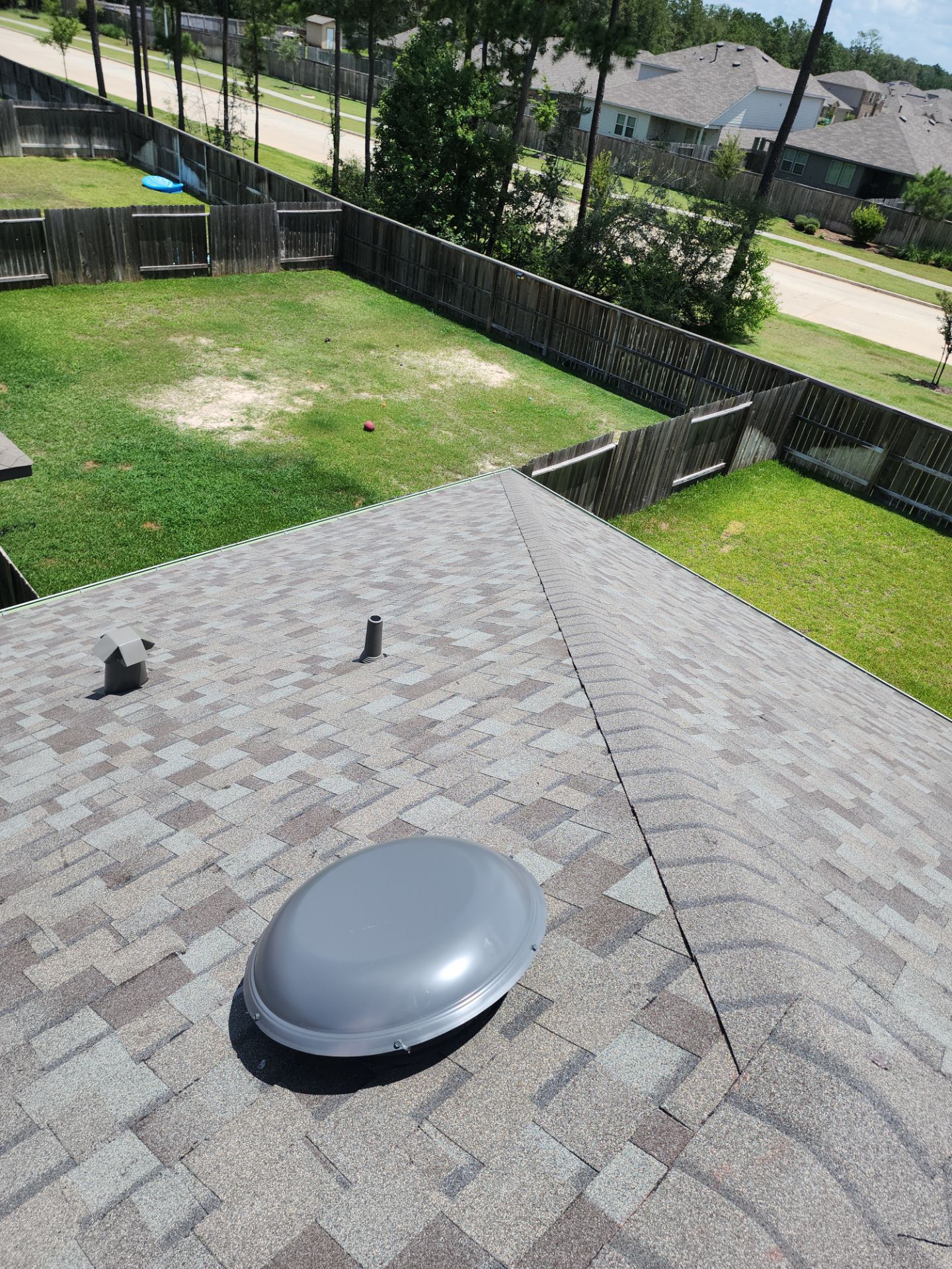 Residential Roofing Installation using Owen's Corning Duration (Lifetime) Shingles by Roof Repair Company
