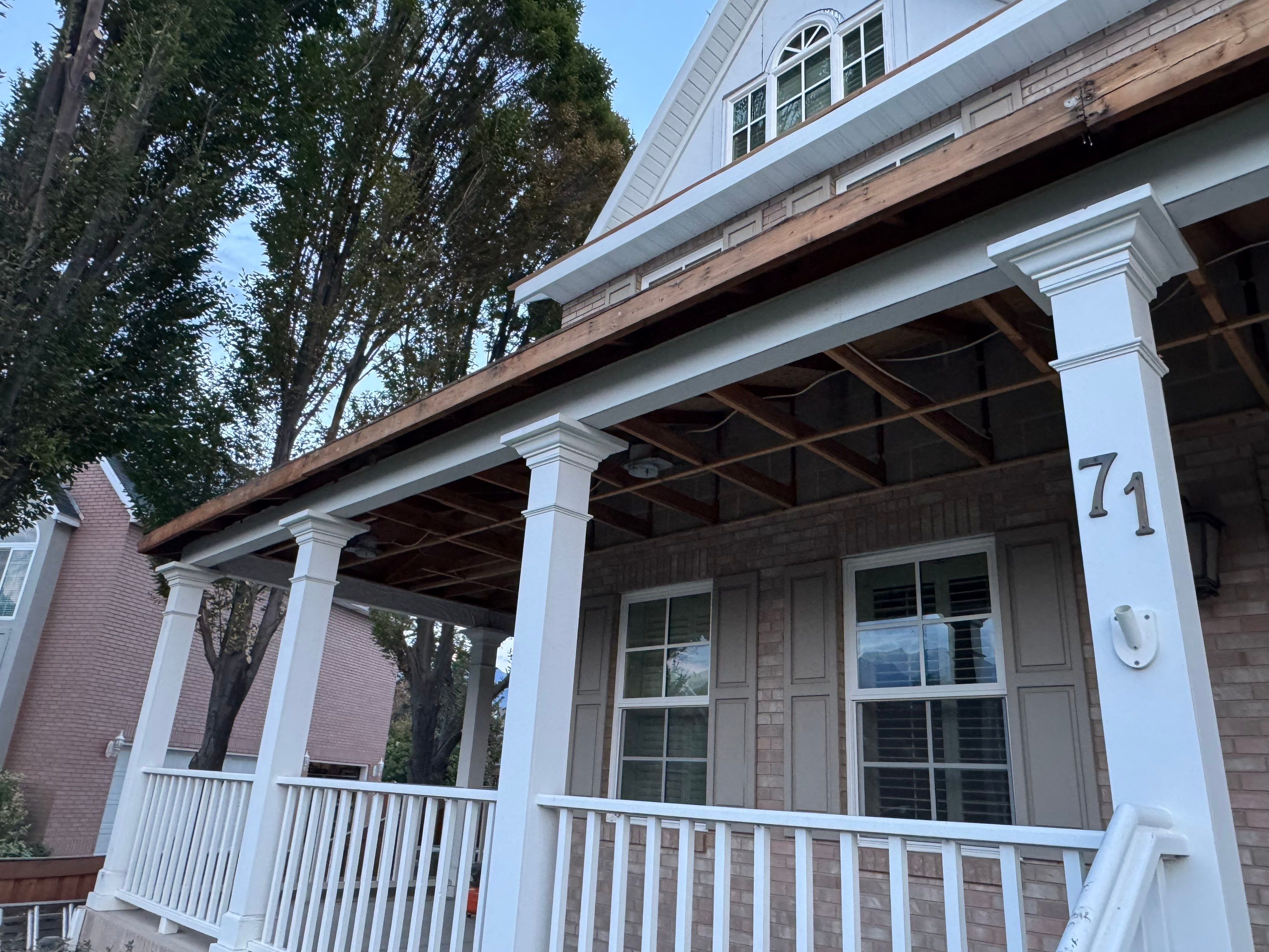 Orem | Custom Hardie Mixed Siding | Arctic White by Ideal Siding Utah