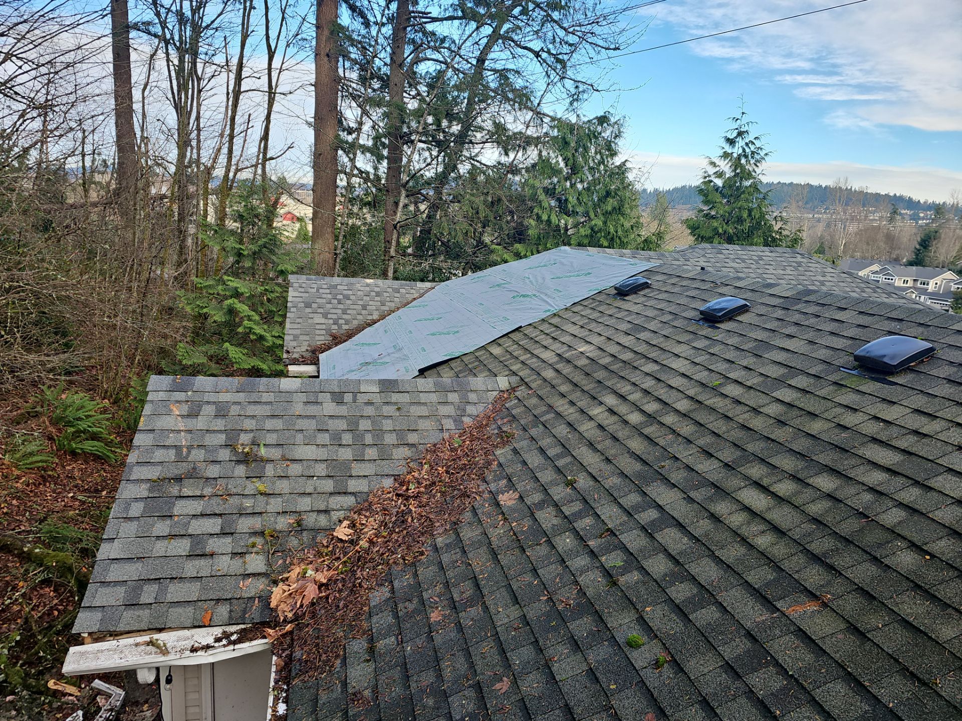 Repair Project in Issaquah by Fred Meyer Roofing