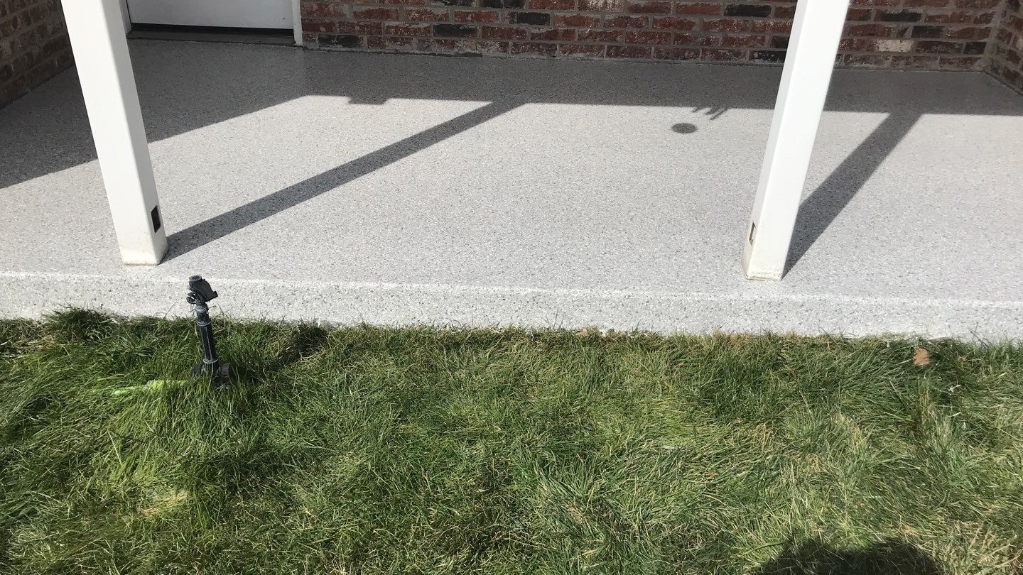 Patio using Shoreline by Select Painting, Coatings & Garage Cabinets