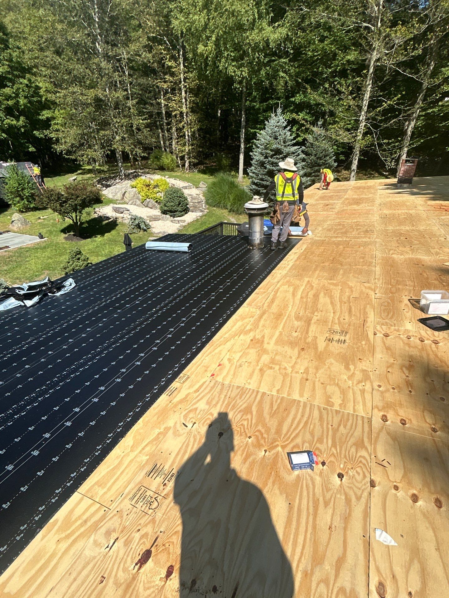 Owens Corning DeckSeal: Estate Gray in Bethel, Connecticut by Golden Shield Roofing