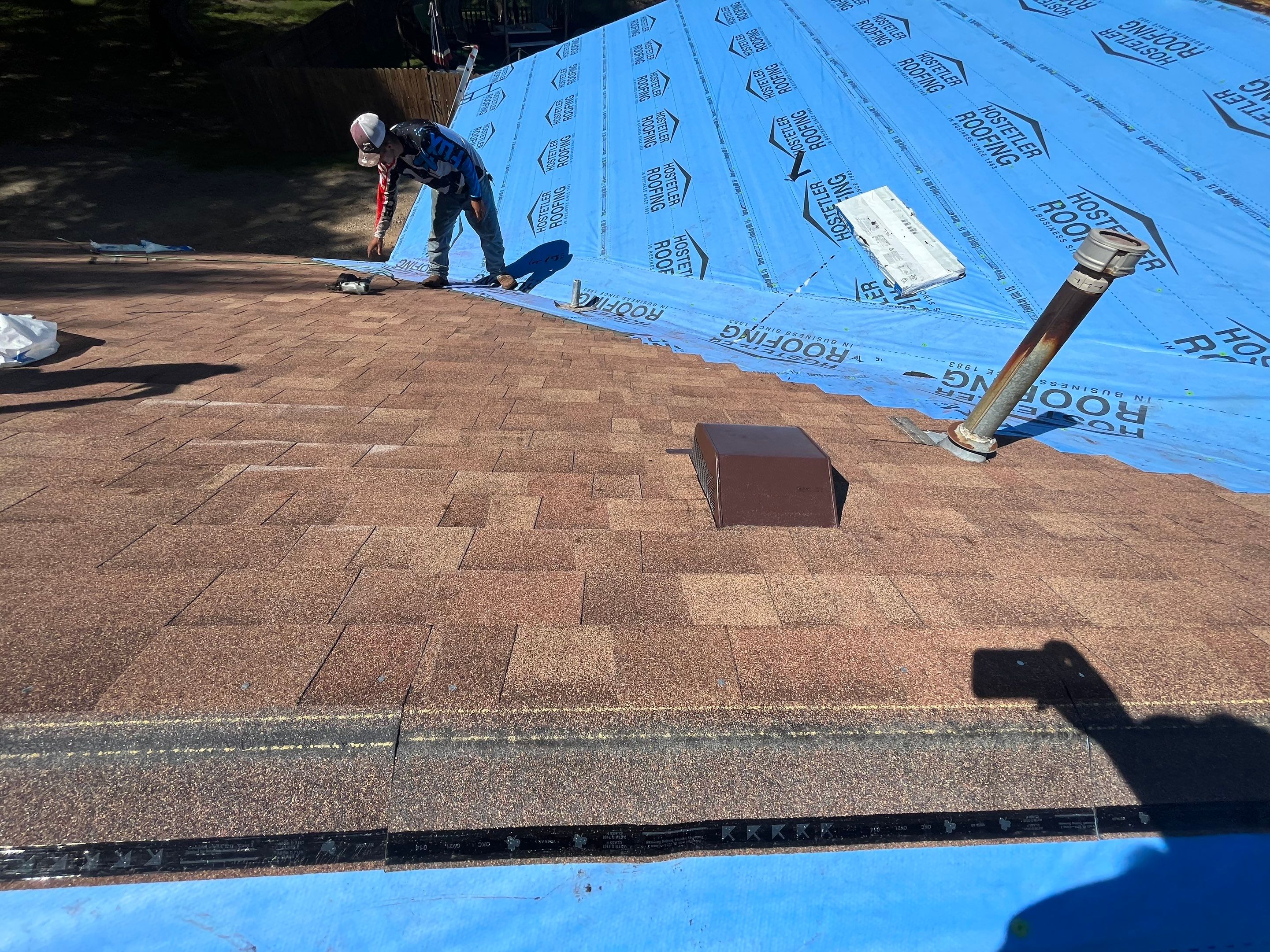 Residential Roofing Repair using Malarkey Highlander by Hostetler Roofing