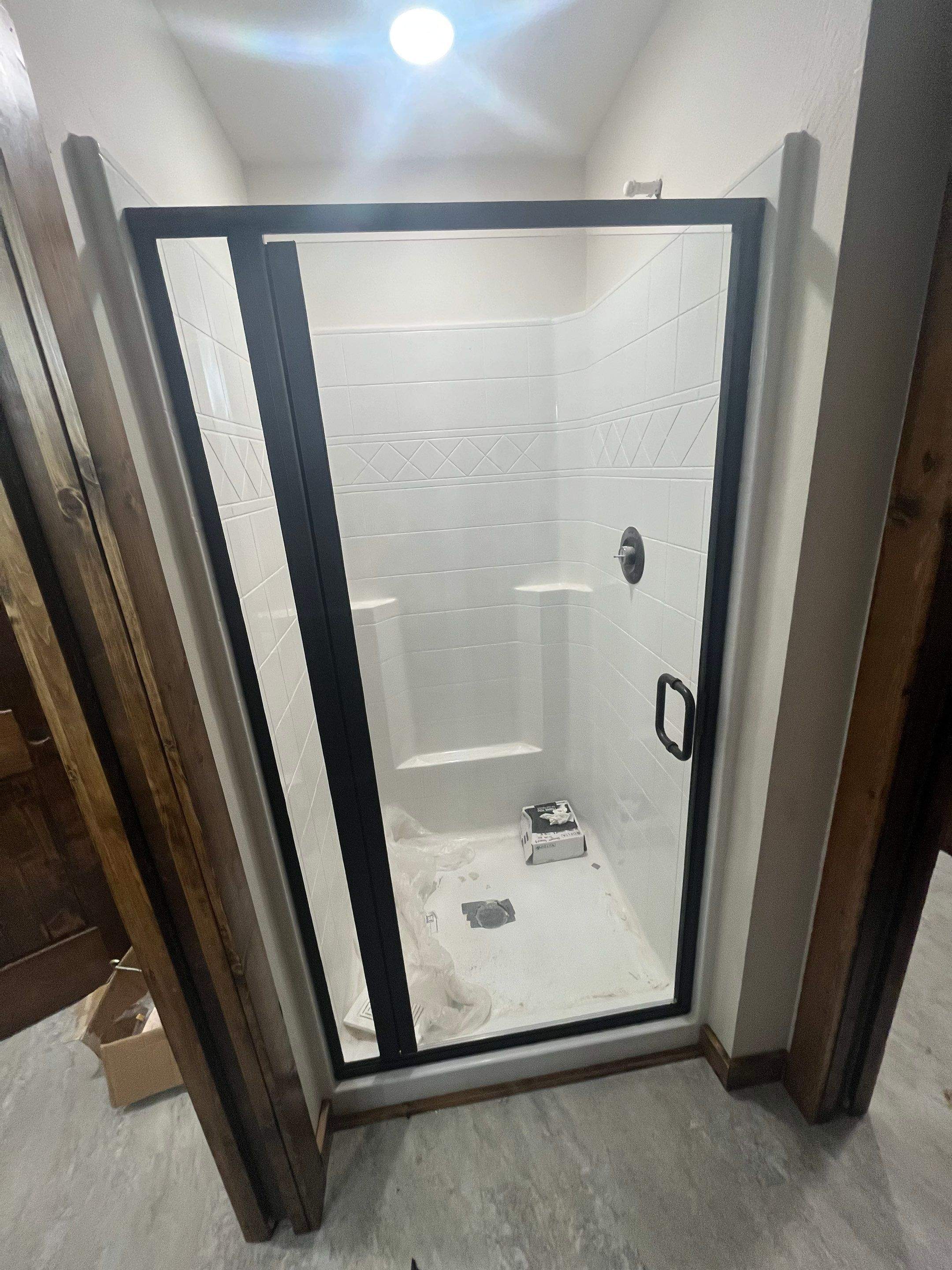 Shower Pictures by Custom Glass Service