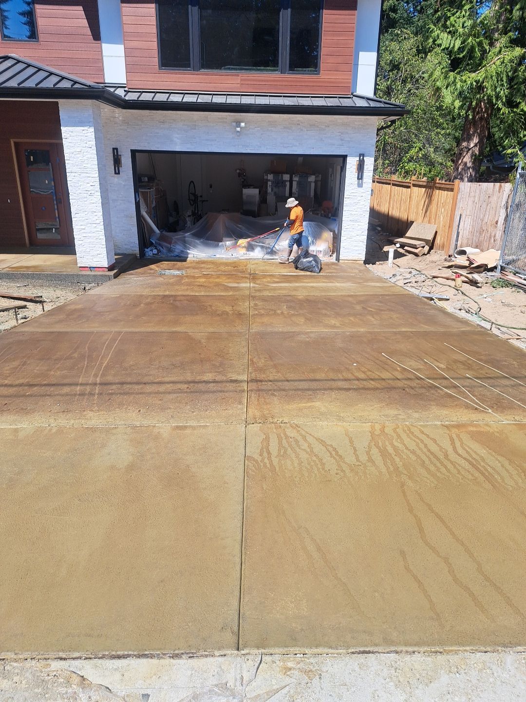 Ken | Driveway & Walkway Pour, Concrete Project by Jireh Asphalt & Concrete Inc 