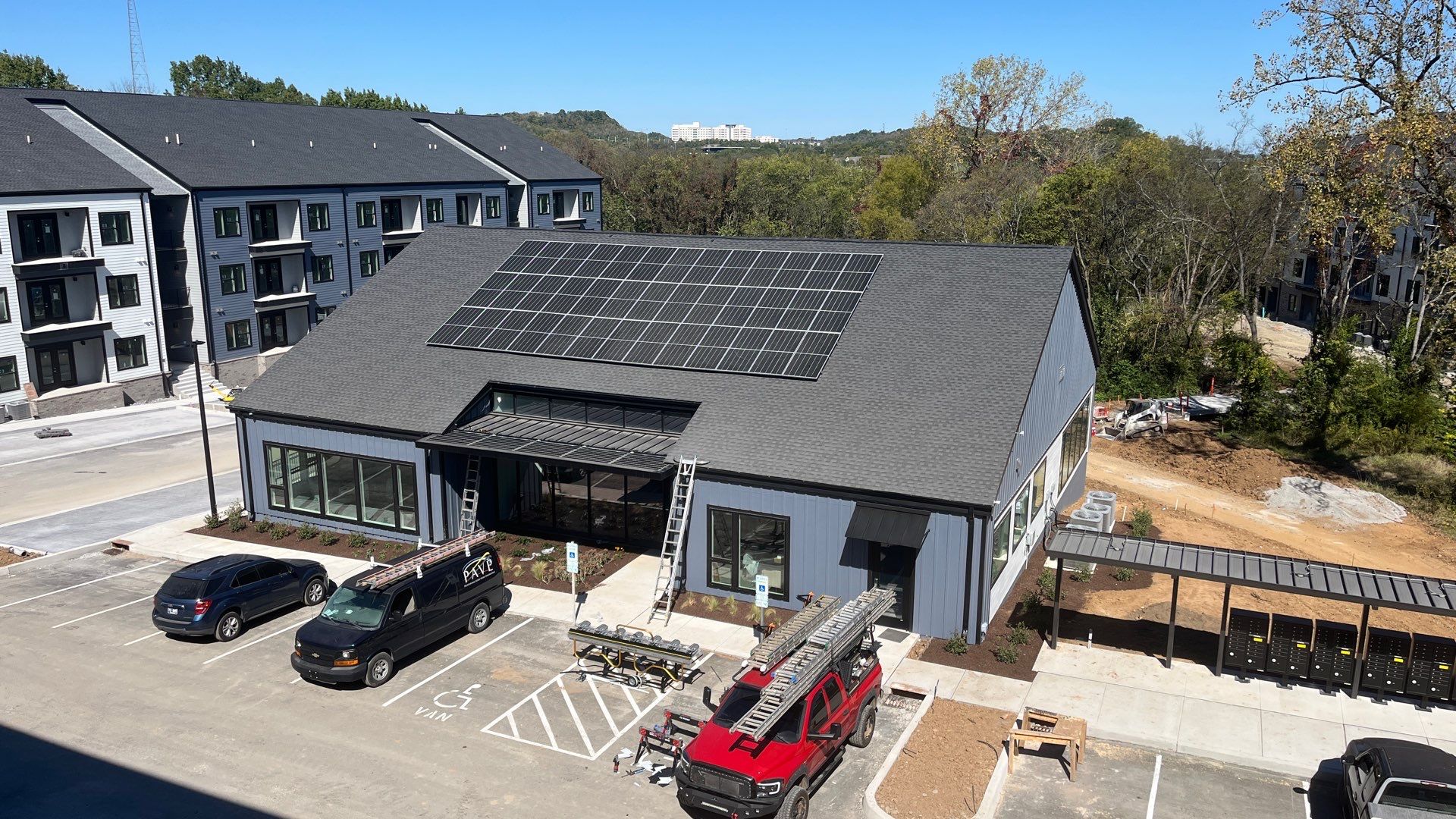 Project in Nashville by Green Wave Solar 