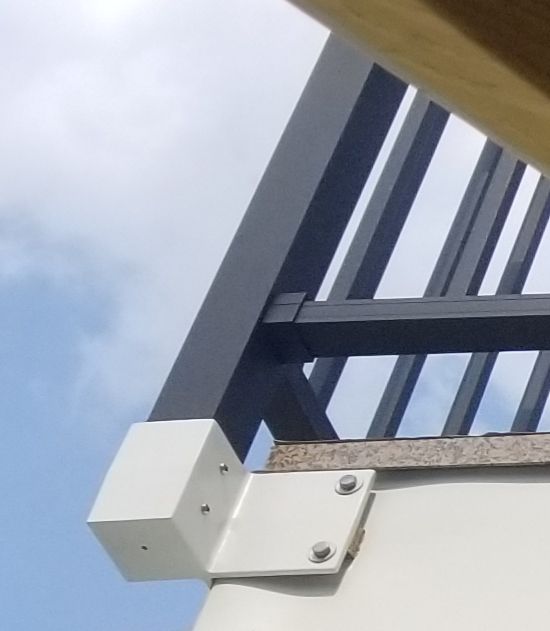Rebuild balcony flat roofing TREX decking stairway and Railings in Wyandotte, MI by Northwest Construction 